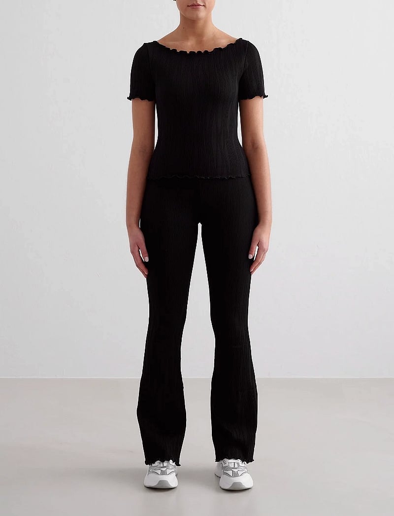 aim´n - Tulip Flare Tights - trainingshosen - black - 0