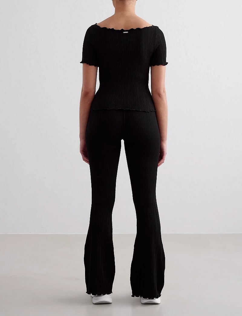 aim´n - Tulip Flare Tights - trainingshosen - black - 4