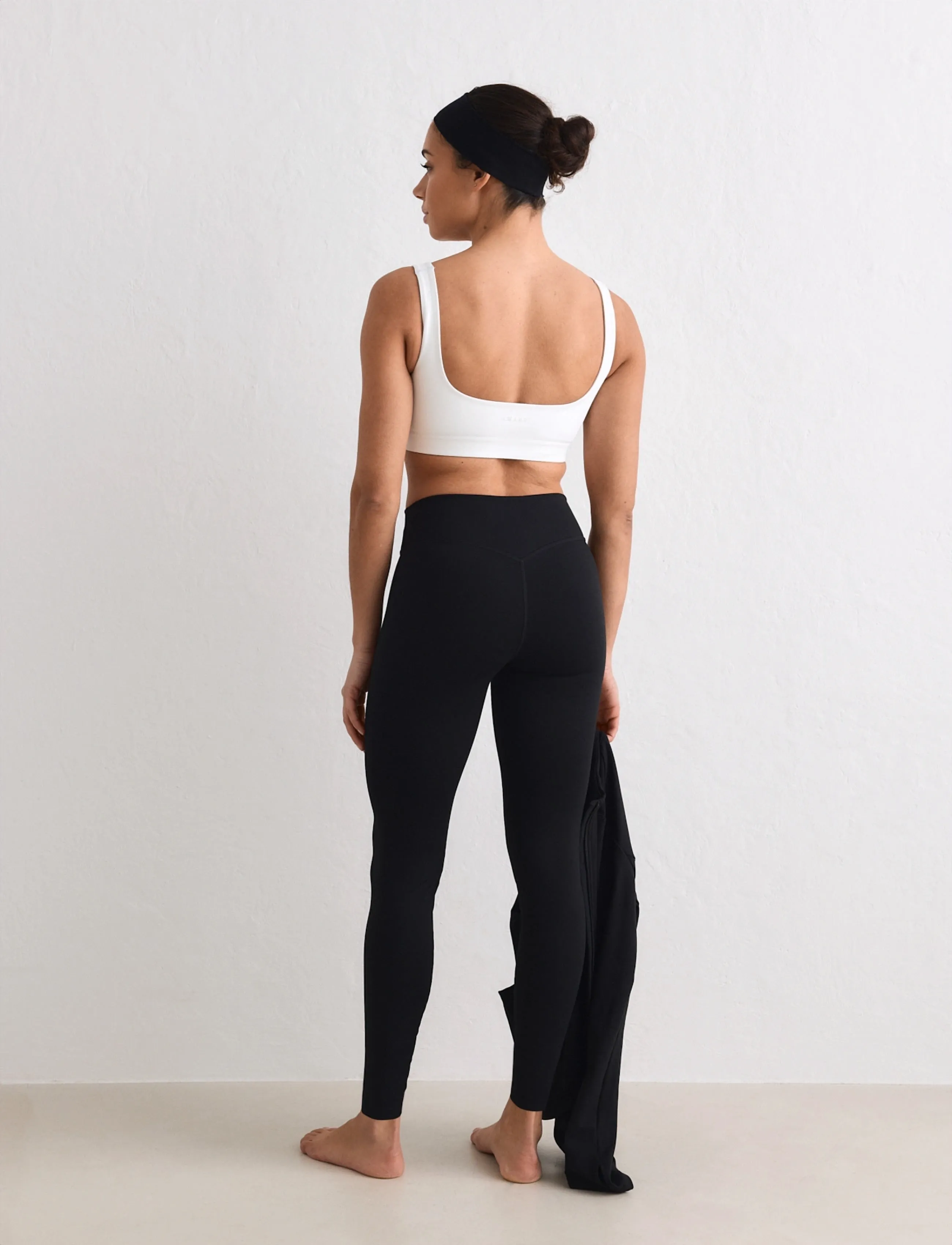 aim´n - Sense Regular Waist Tights - training tights - black - 5