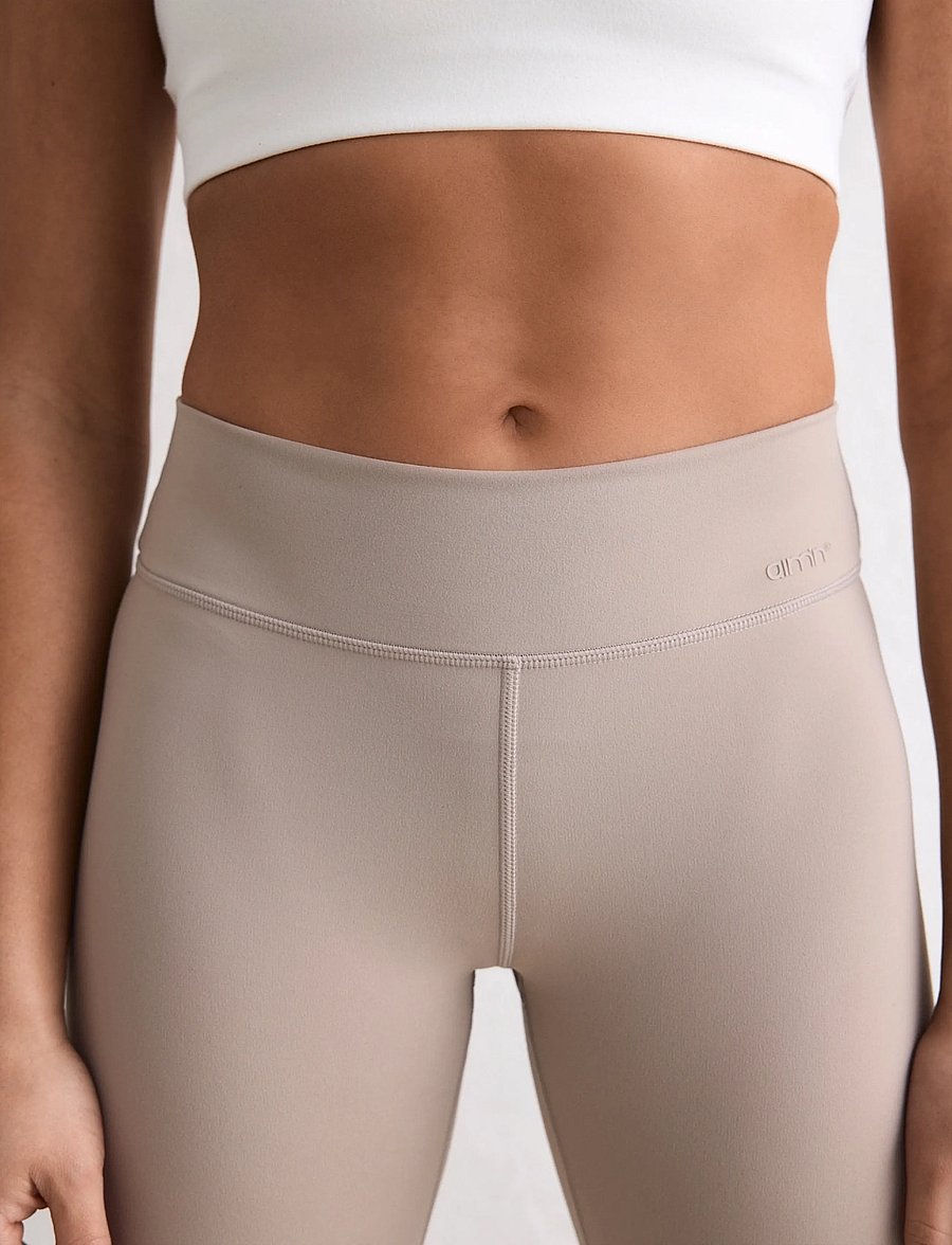 aim´n - Sense Regular Waist Tights - täispikkus - dark clay - 3