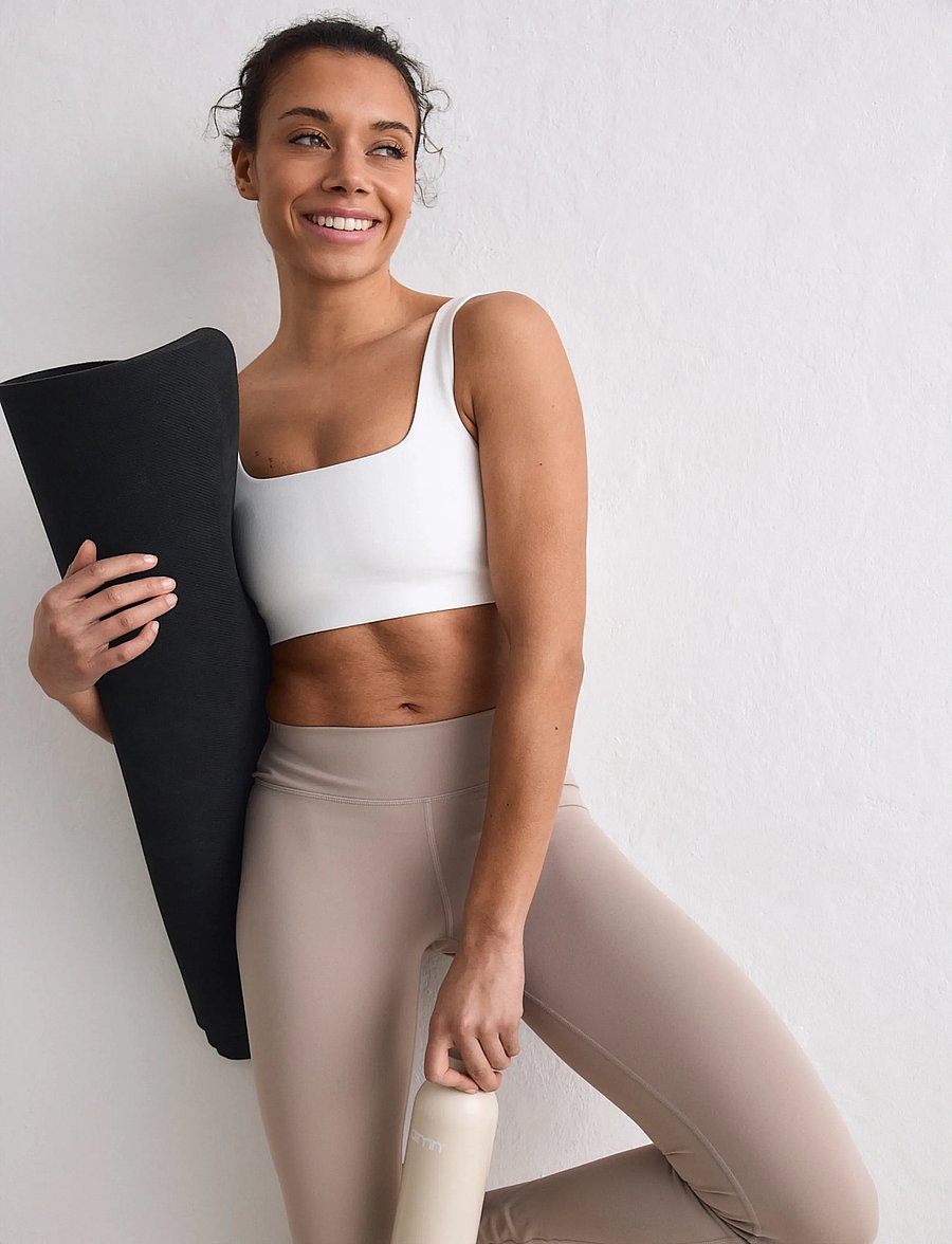 aim´n - Sense Regular Waist Tights - täispikkus - dark clay - 5