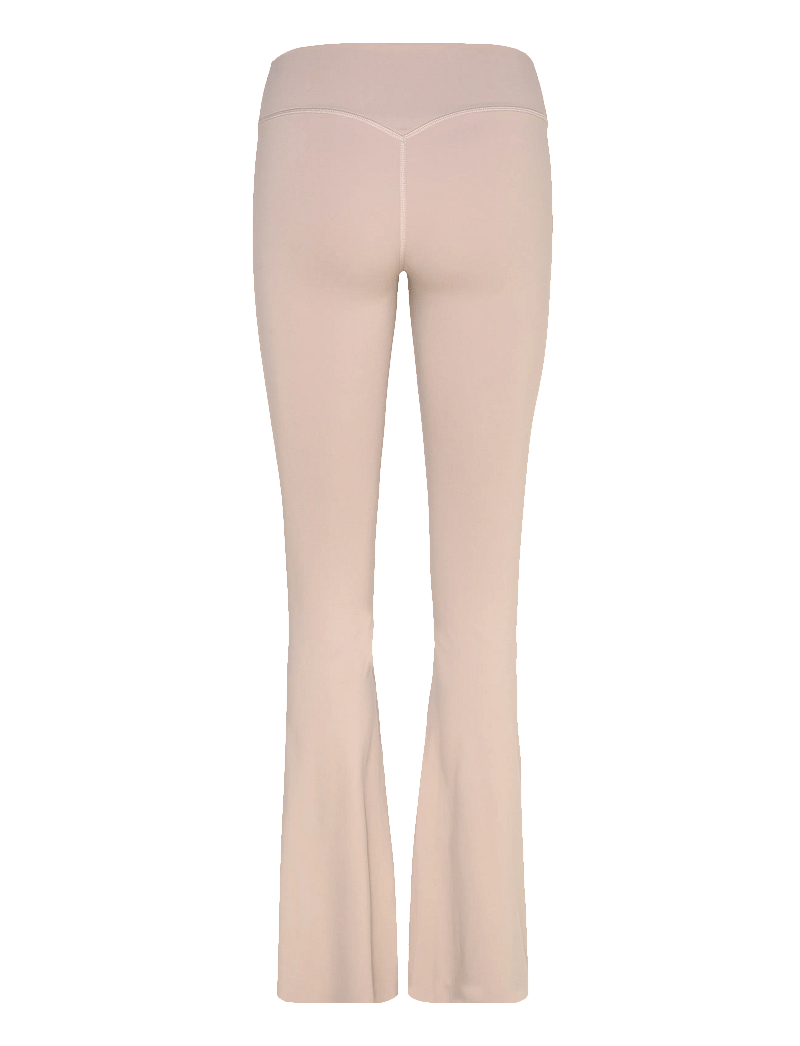 aim´n - Sense Regular Waist Flare Tights - fuld længde - dark clay - 2