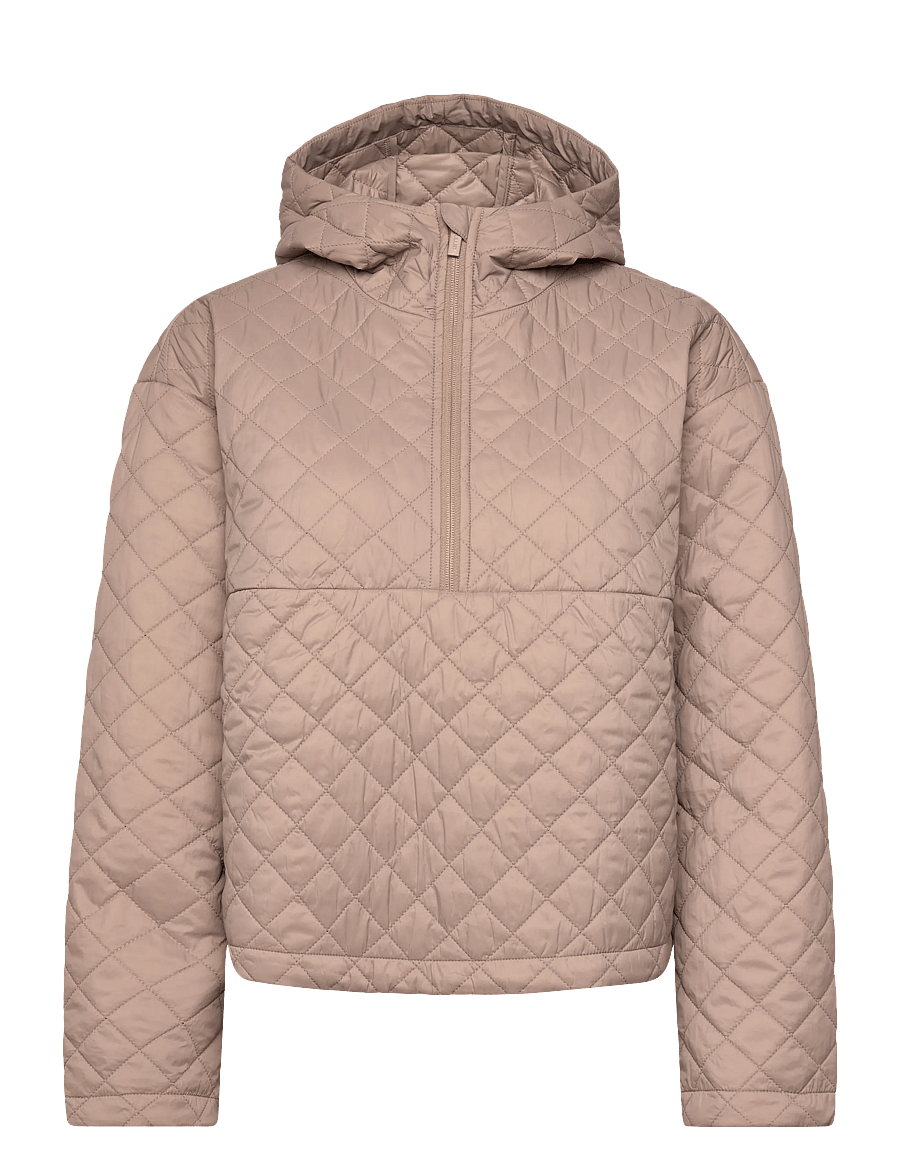 aim´n - Cropped Quilted Anorak - gewatteerde jassen - espresso - 1