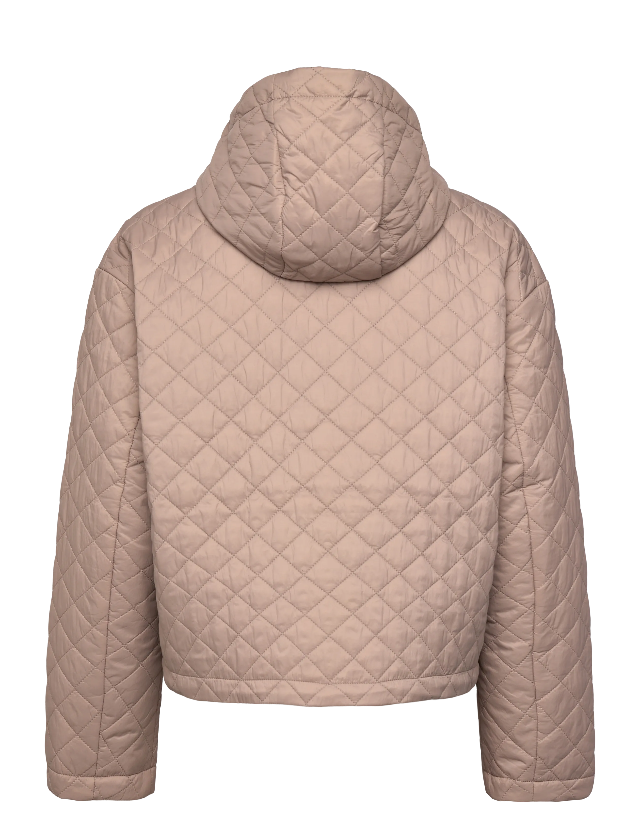 aim´n - Cropped Quilted Anorak - vinterjackor - espresso - 2