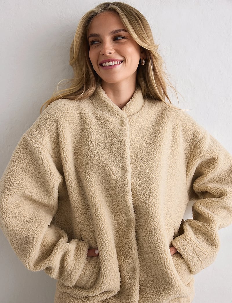 aim´n - Pile Coach Jacket - sportjacken - cafe au lait - 0