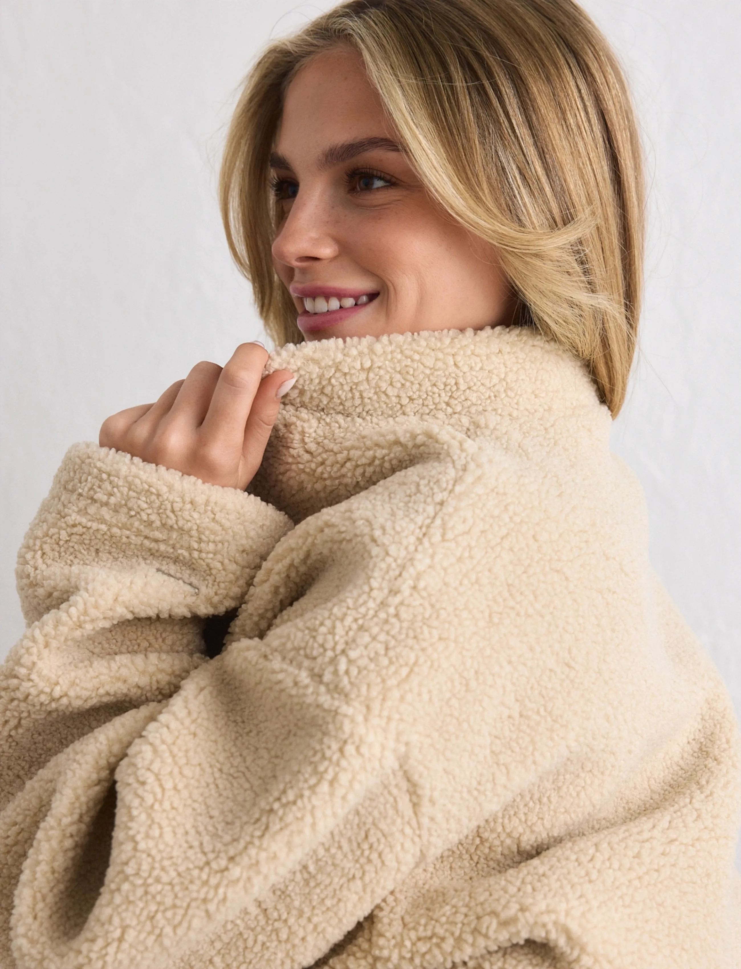 aim´n - Pile Coach Jacket - laisvalaikio striukės - cafe au lait - 4