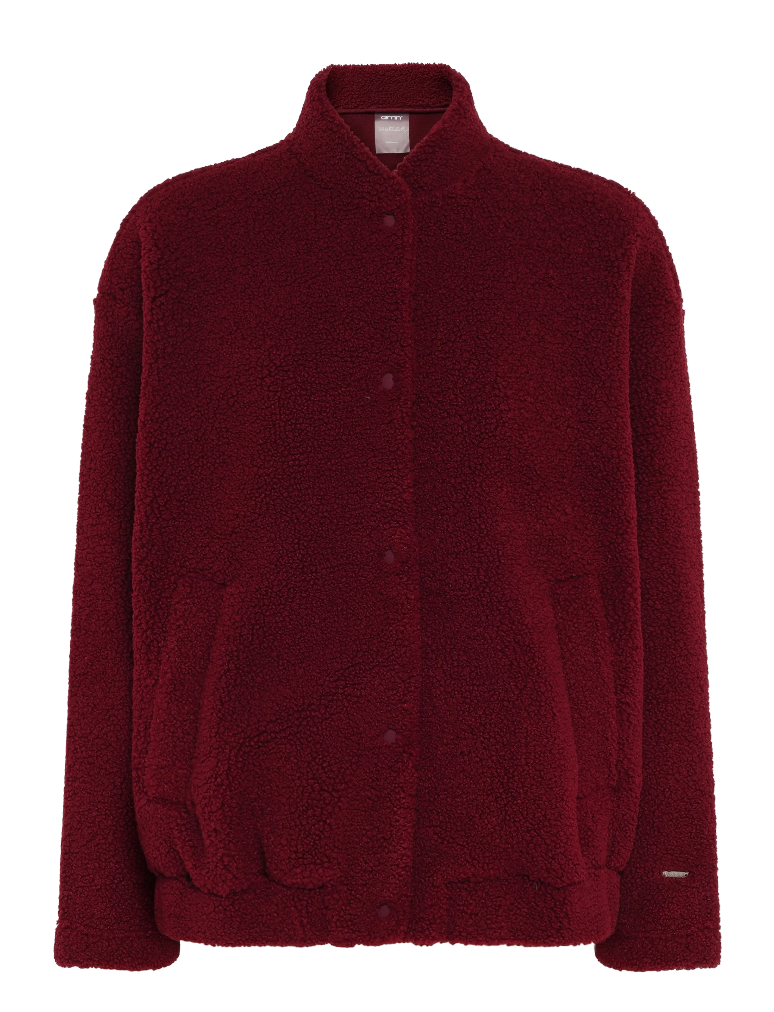 aim´n Pile Coach Jacket - aim'n - MERLOT / burgundy