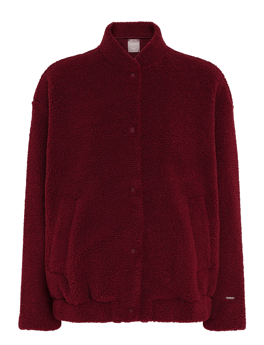 aim´n - Pile Coach Jacket - casual jakker - merlot - 1