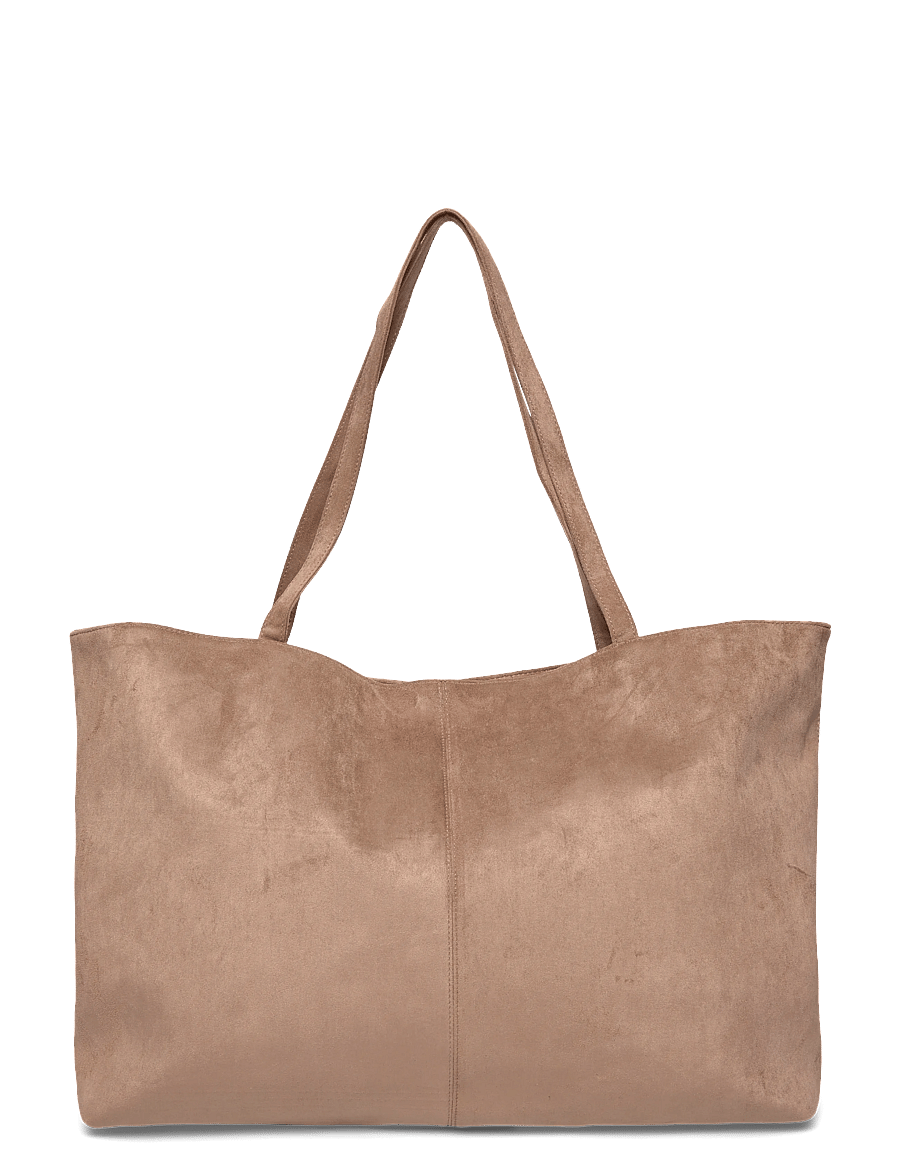 aim´n - Microsuede Apparel Tote Bag - tragetaschen - espresso - 1