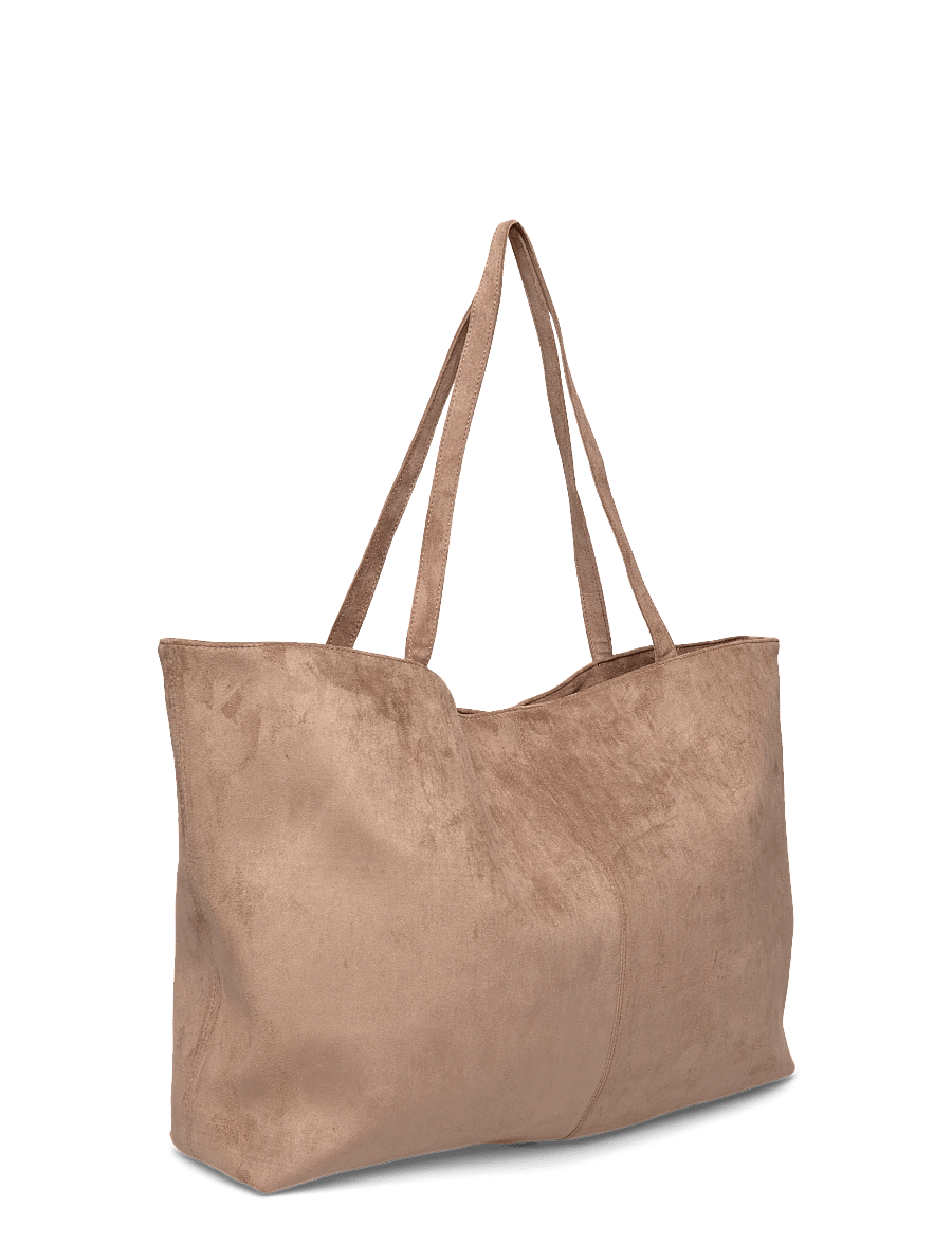 aim´n - Microsuede Apparel Tote Bag - tragetaschen - espresso - 3