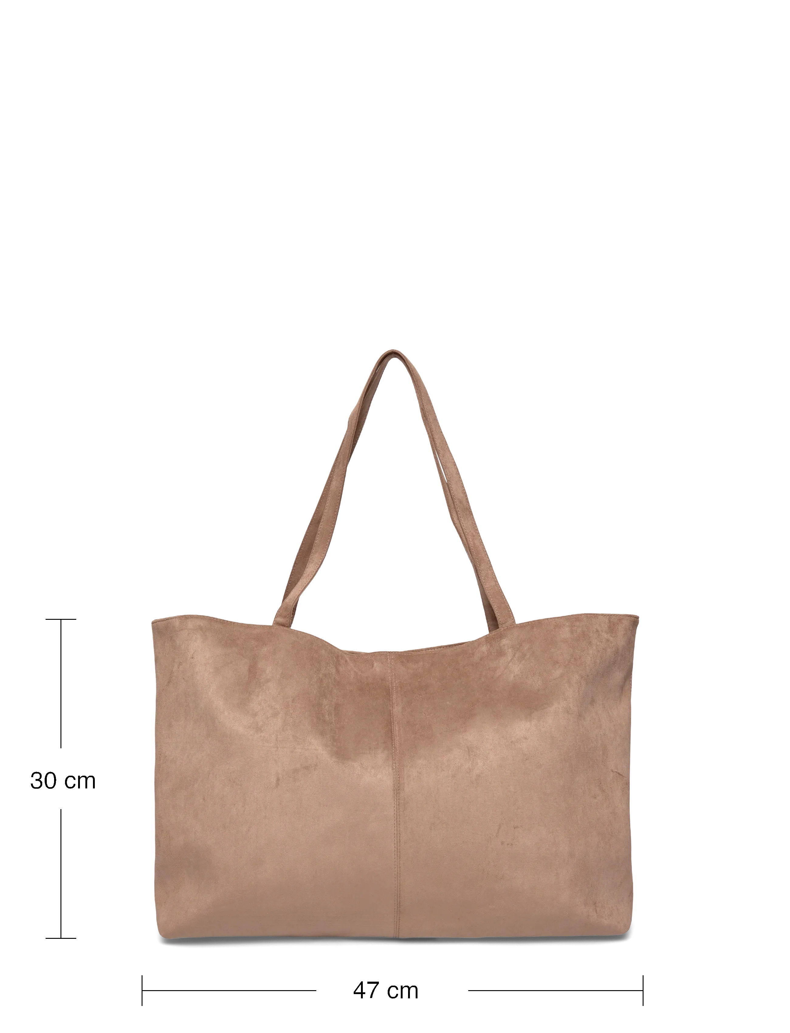 aim´n - Microsuede Apparel Tote Bag - totes - espresso - 4