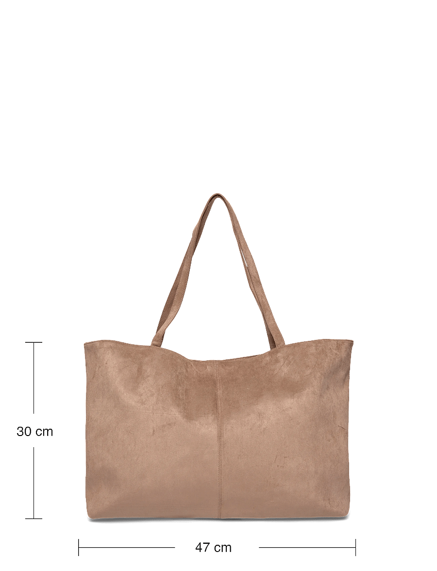 aim´n - Microsuede Apparel Tote Bag - tragetaschen - espresso - 4