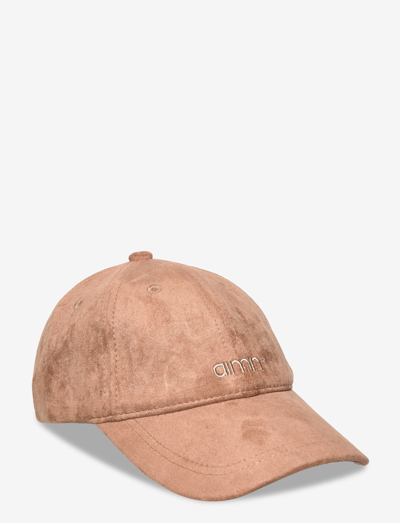 aim´n - Small Logo Suede Cap - mützen & caps - espresso - 1