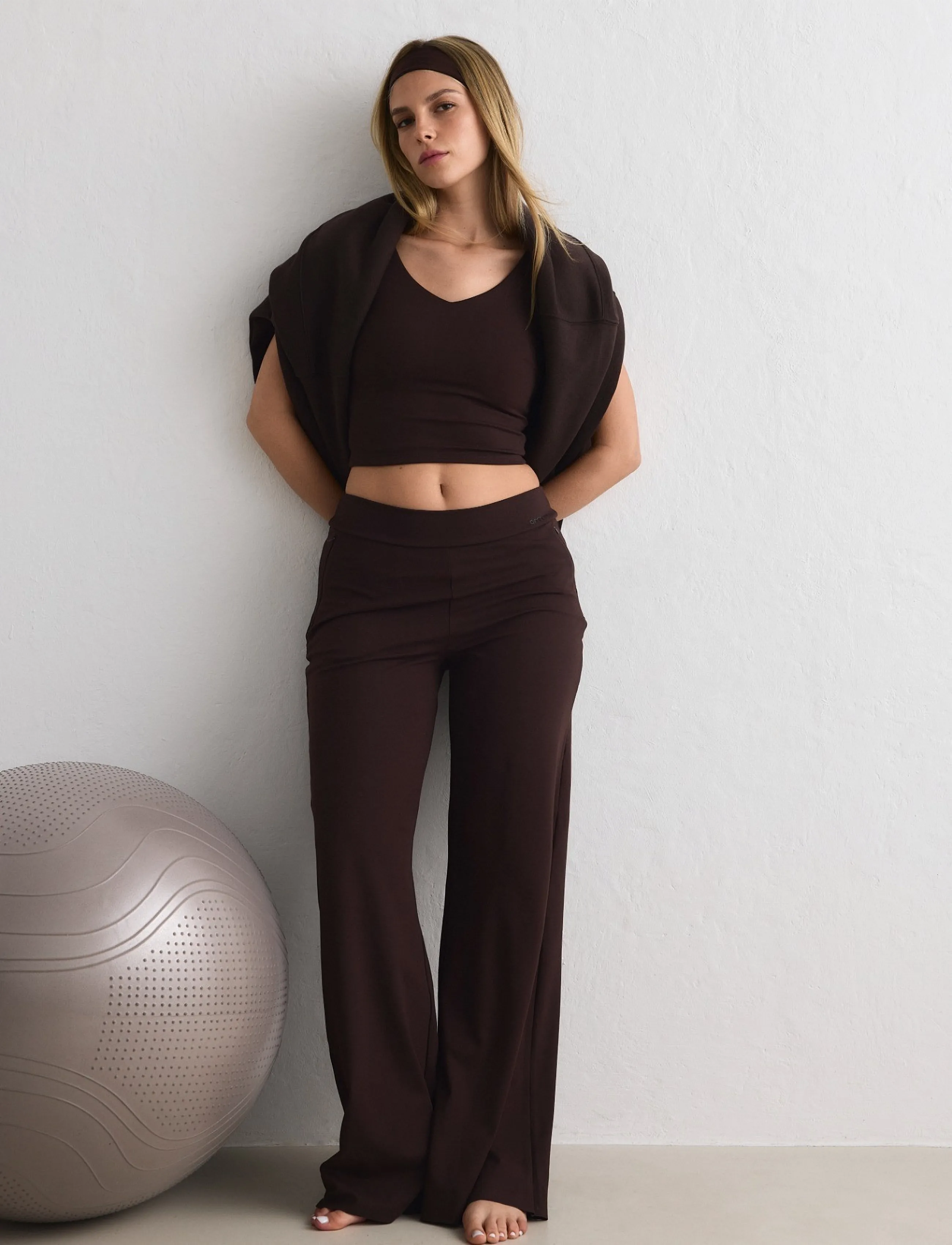aim ́n Sense Pants, Kvinder, Vidde Bukser, Brun, Str: L
