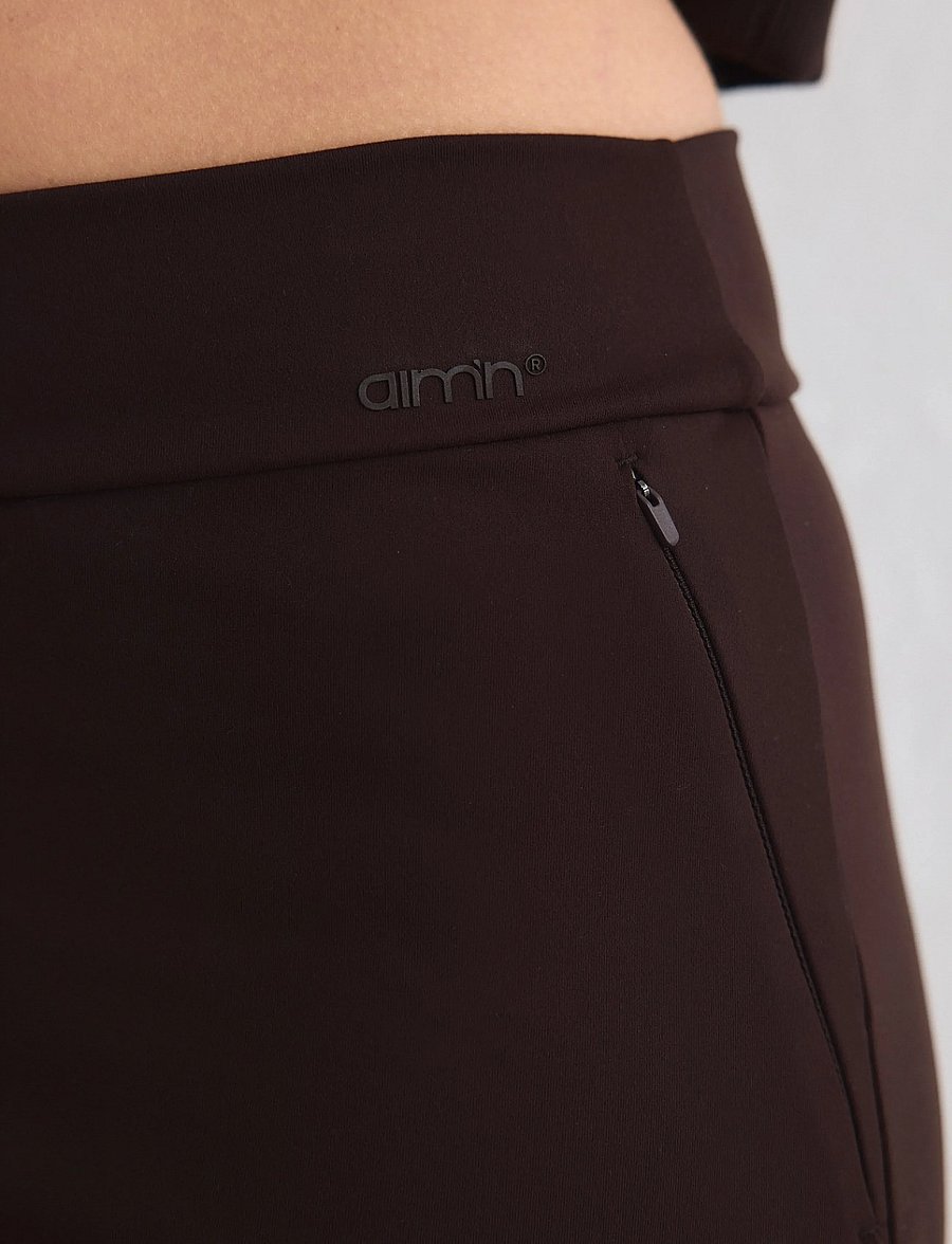 aim´n - Sense Pants - joggingbukser - chocolate - 5