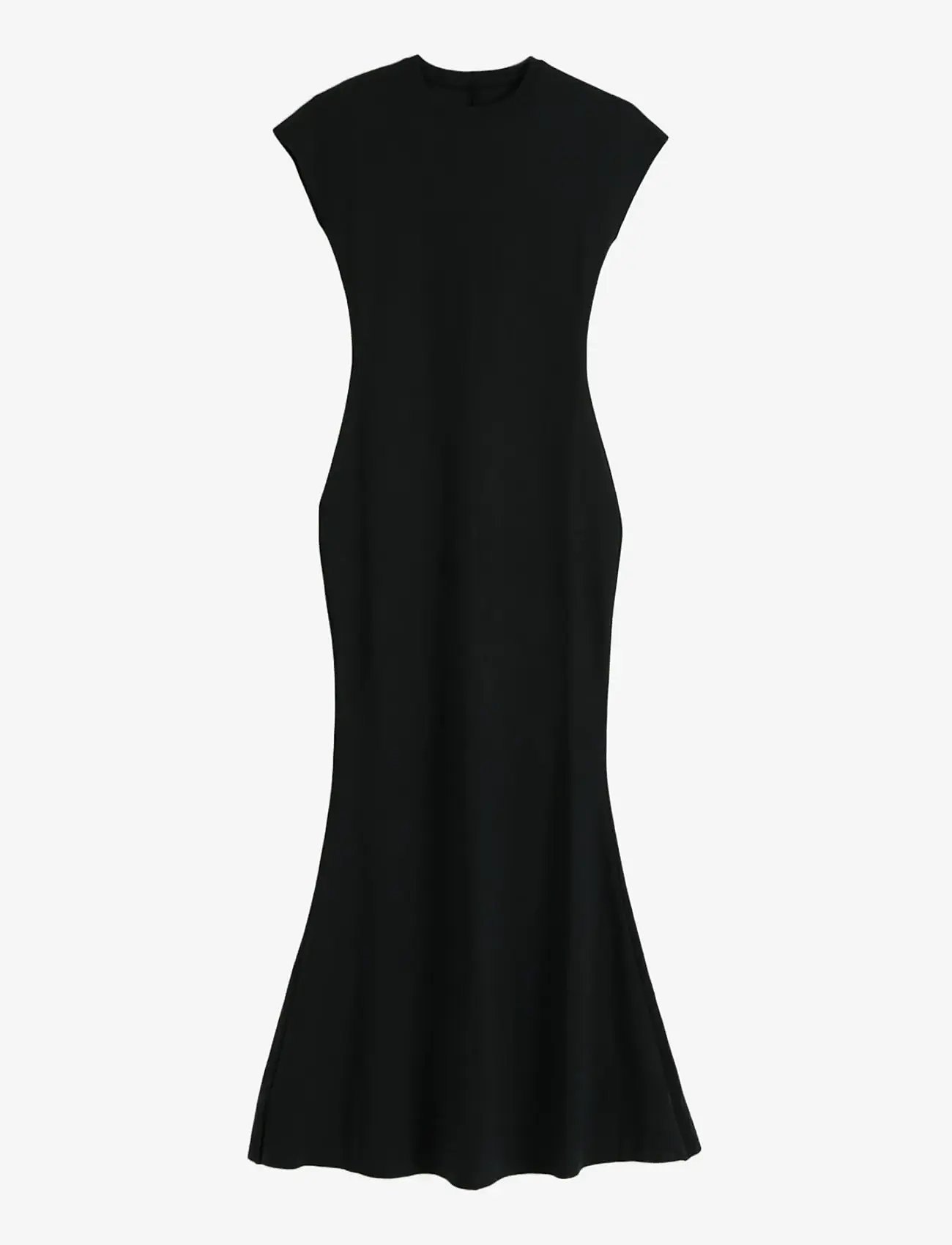 aim´n - Sense Mermaid Cap Sleeve Dress - kleider & röcke - black - 1