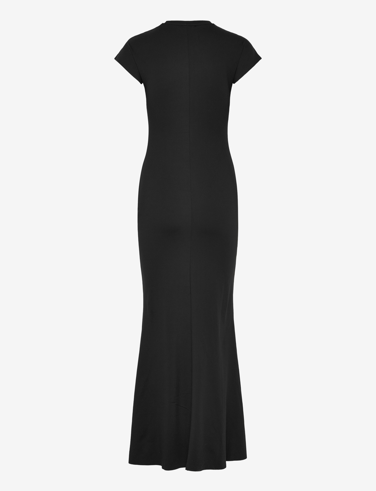 aim´n - Sense Mermaid Cap Sleeve Dress - kleider & röcke - black - 2