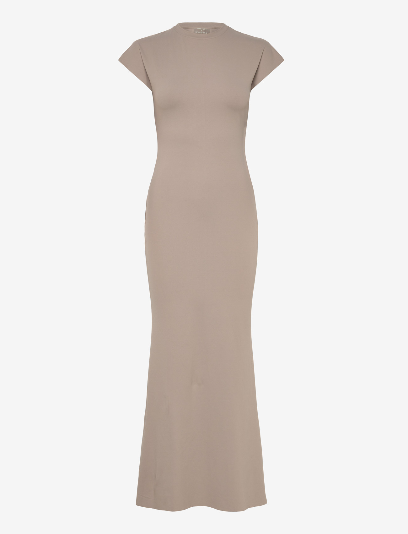 aim´n - Sense Mermaid Cap Sleeve Dress - kleidid ja seelikud - dark clay - 1