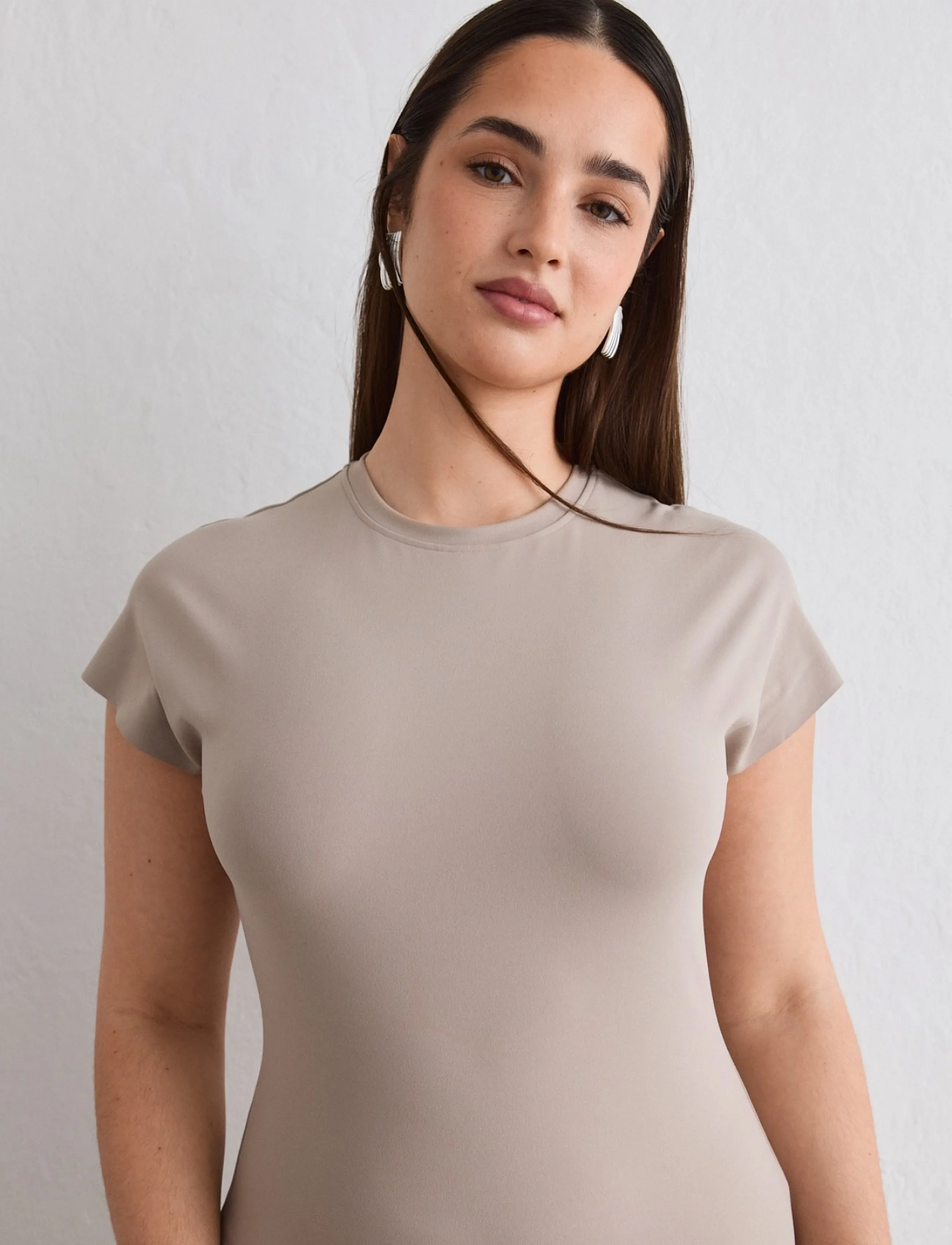 Aimn Sense Mermaid Cap Sleeve Dress klänningar dam – bild 5