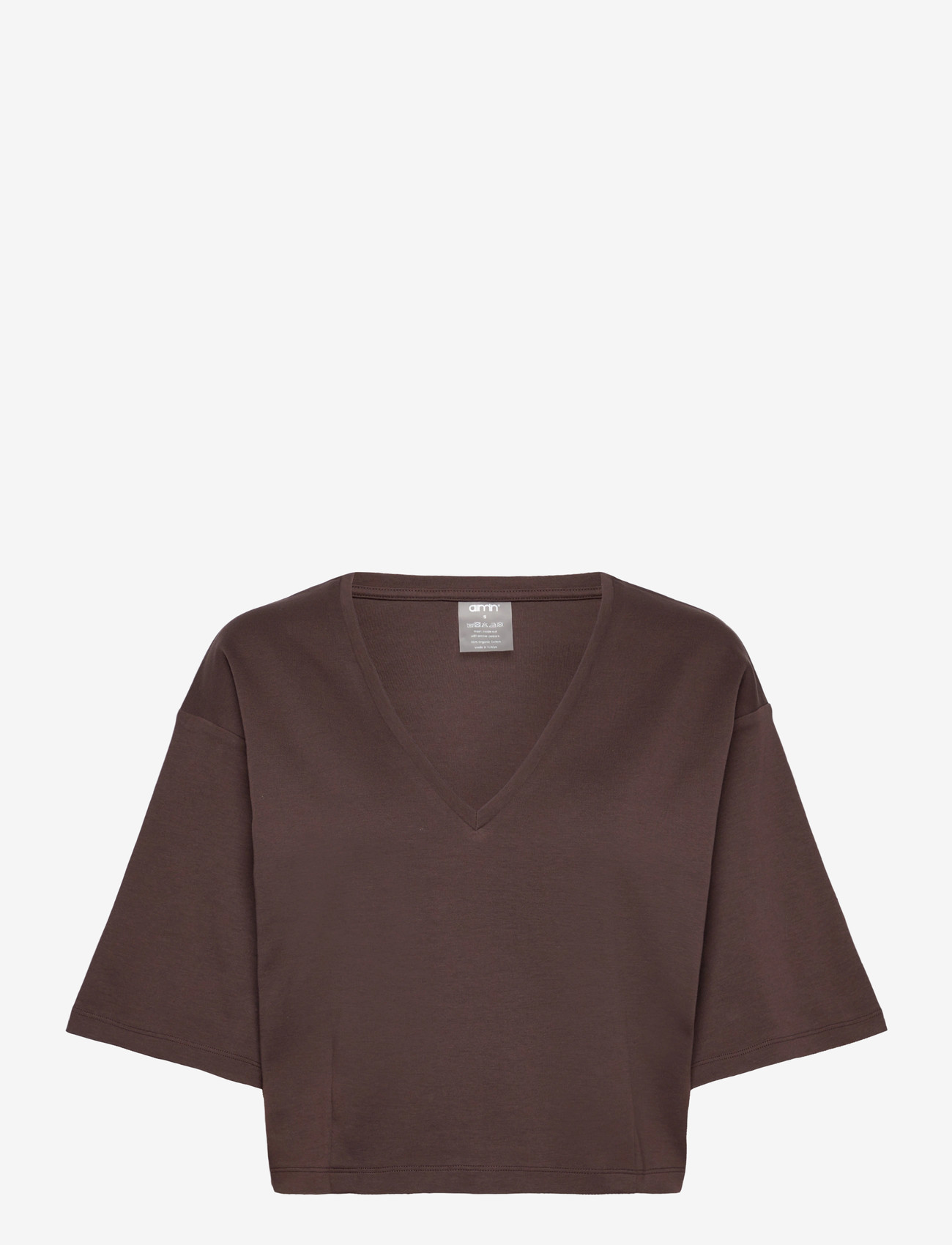 aim´n - Elevated T-shirt - t-shirts - chocolate - 1