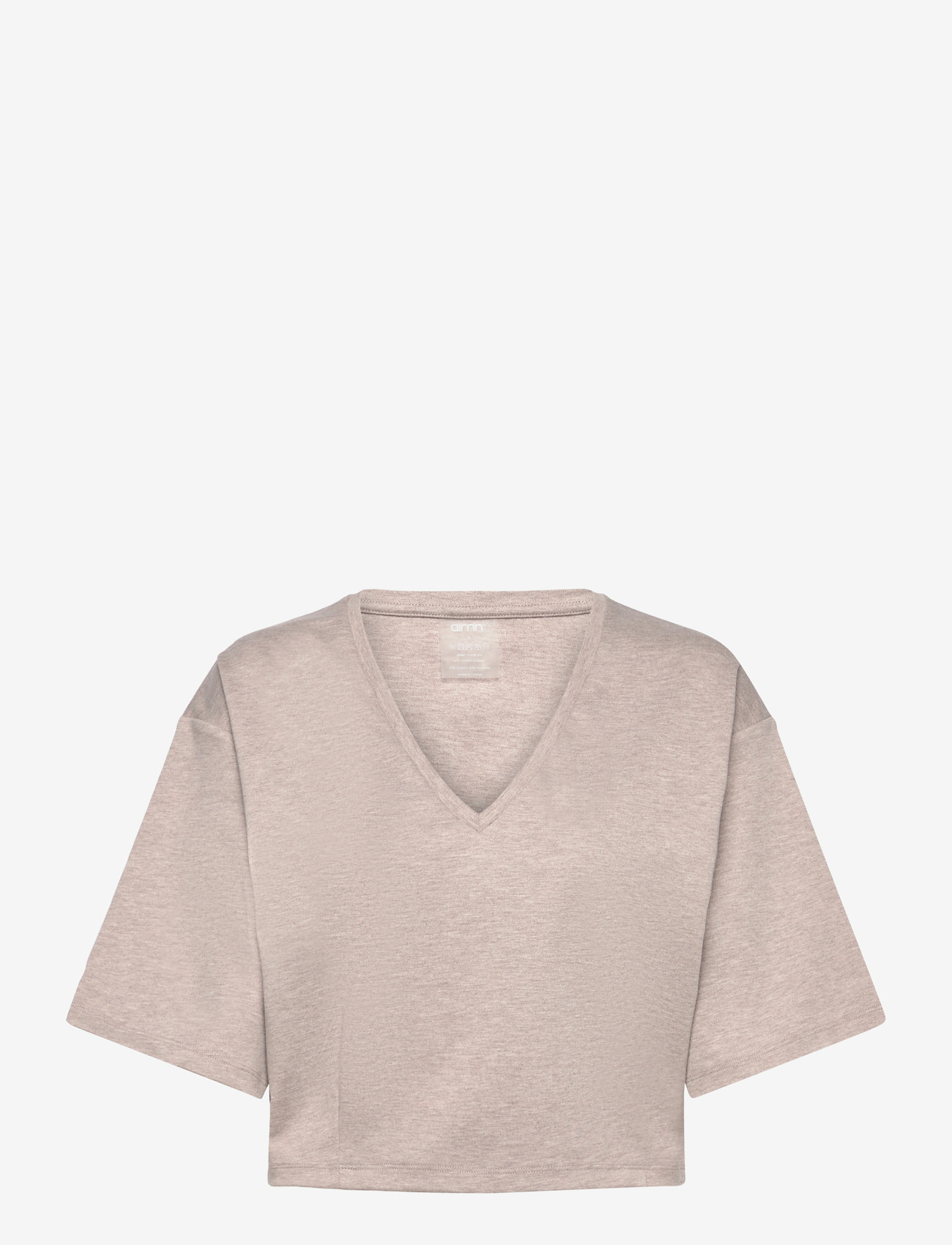 aim´n - Elevated T-shirt - t-shirts - espresso melange - 1