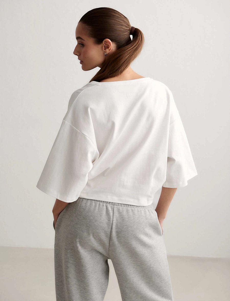 aim´n - Elevated T-shirt - t-shirts - white - 3