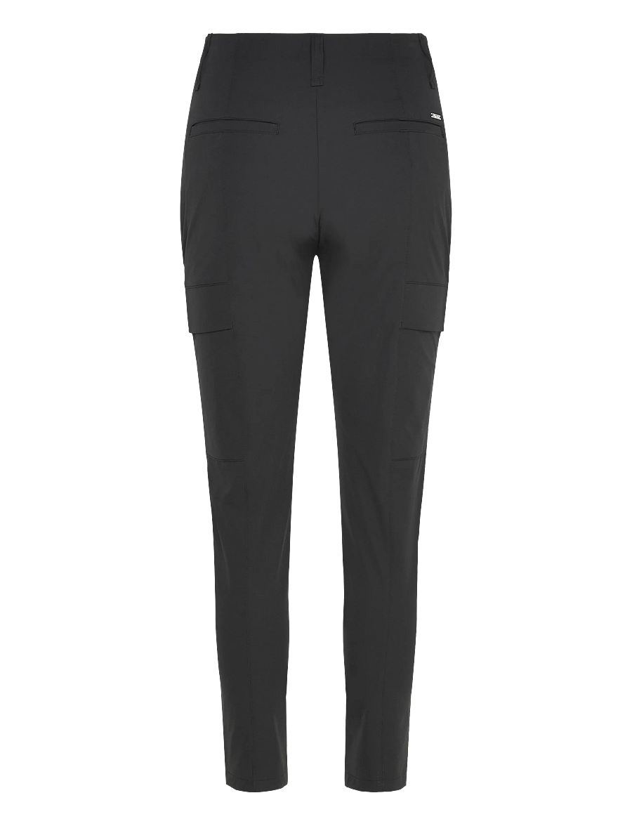 aim´n - Straight Leg Cargo Pants - vabaajapüksid - black - 2