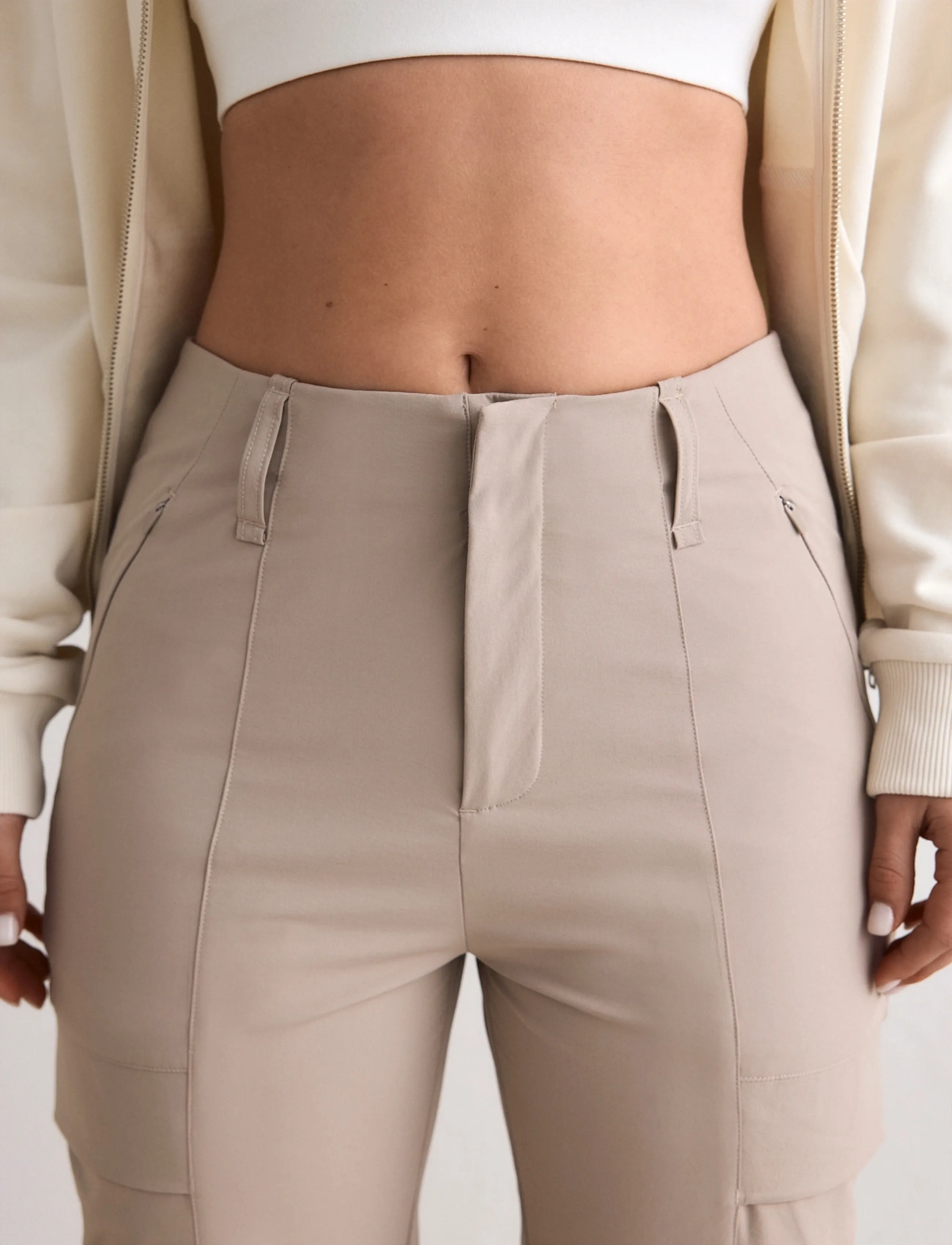 aim´n - Straight Leg Cargo Pants - casual - dark clay - 4