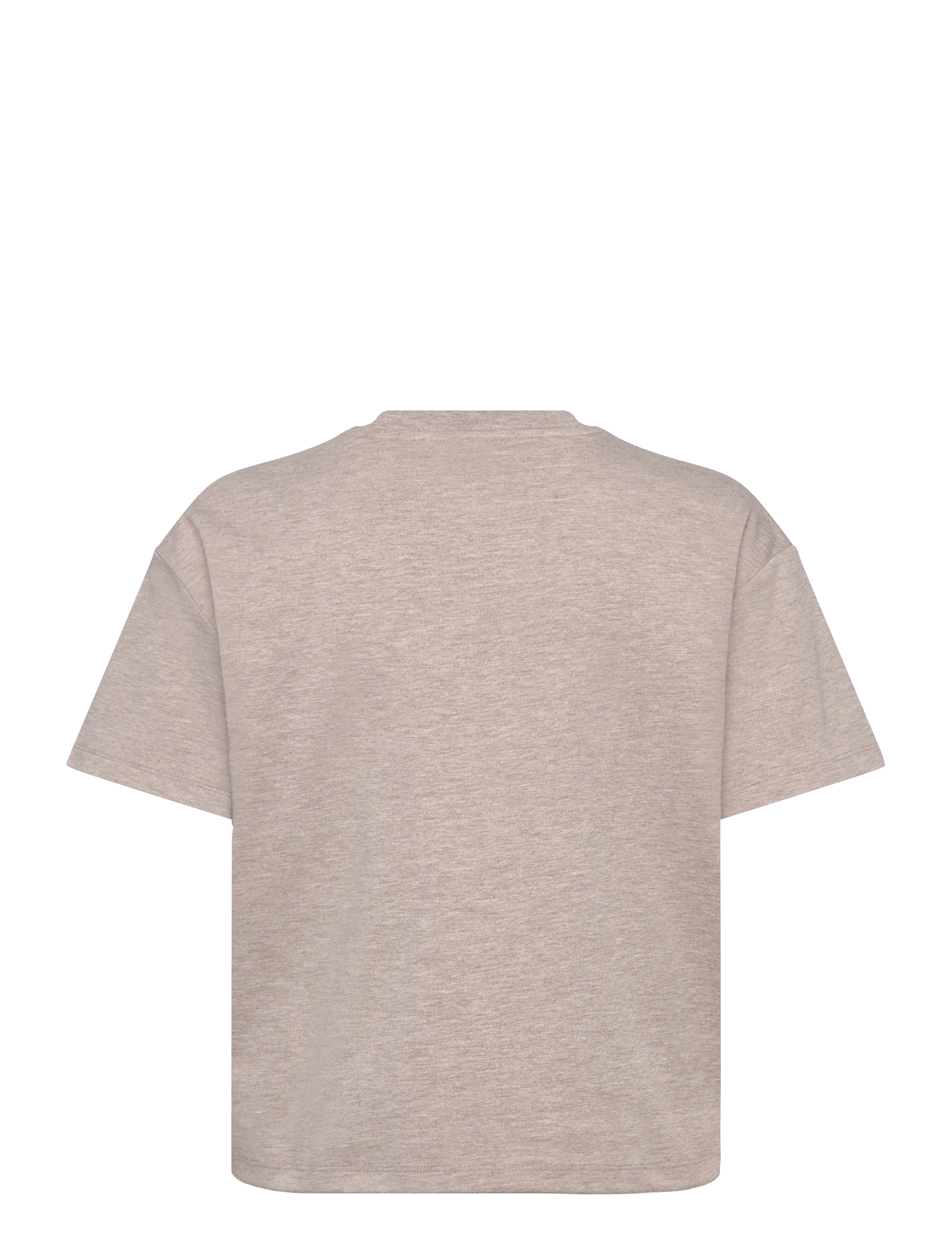 aim´n - Script Boxy T-shirt - t-shirts - espresso melange - 2