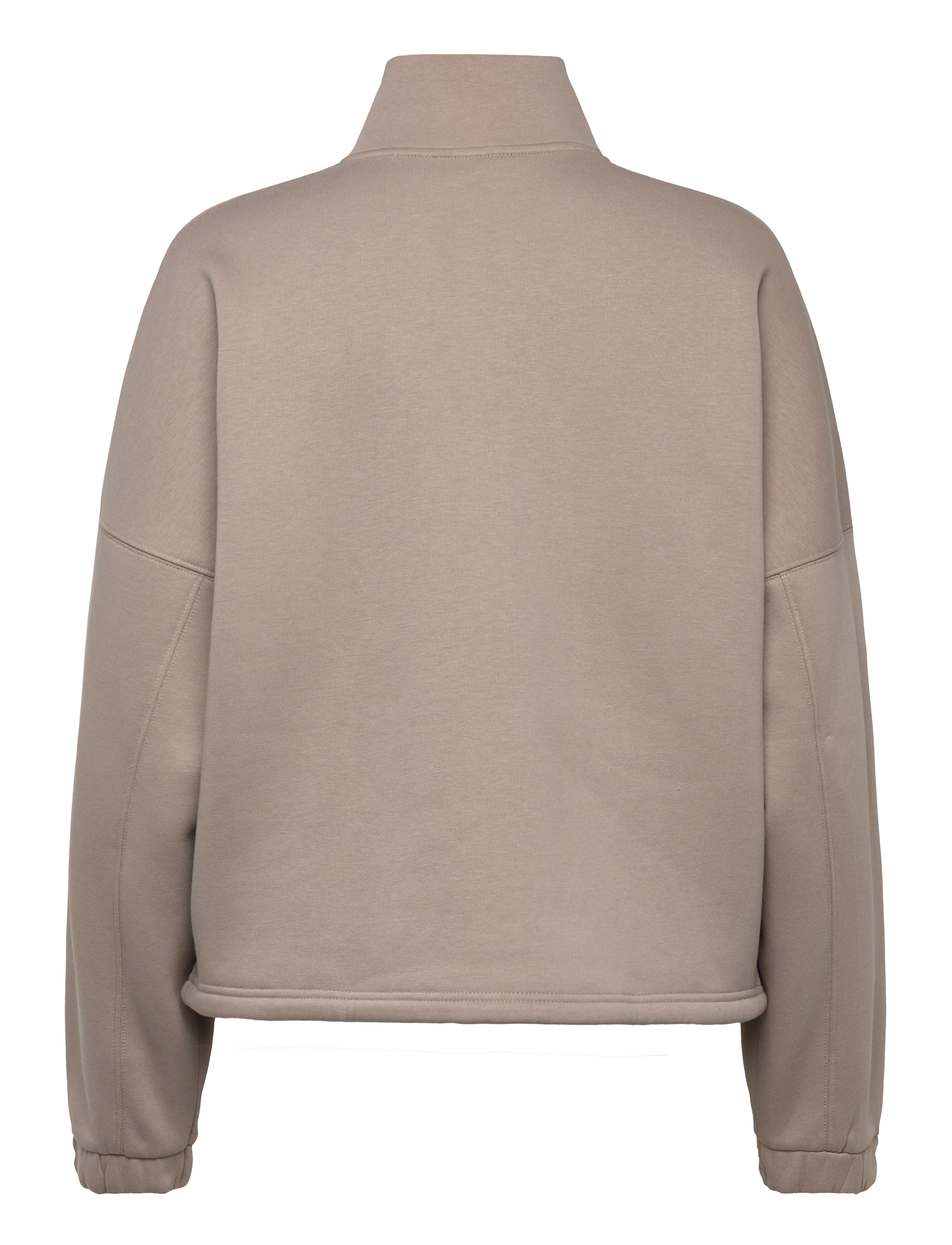 aim´n - Script Zip Jacket - sweatshirts - dark clay - 2