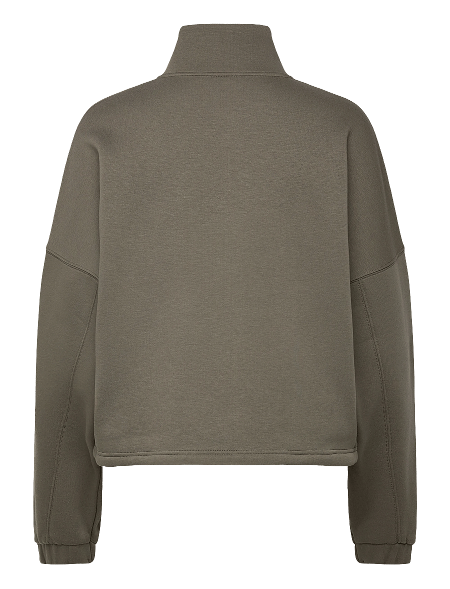 aim´n - Script Zip Jacket - dressipluusid ja pusad - ivy - 1