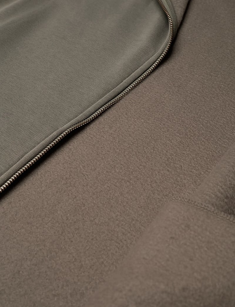 aim´n - Script Zip Jacket - sweatshirts - ivy - 4