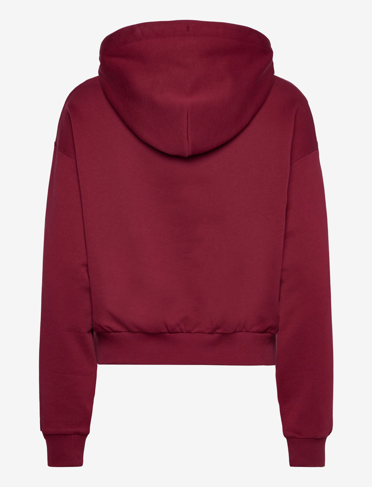 aim´n - Apparel Chunky Terry Hood - dressipluusid ja pusad - ruby - 1