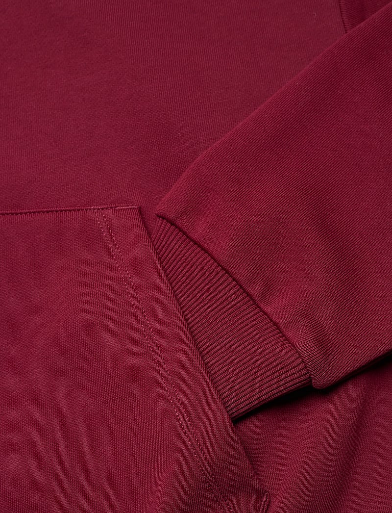 aim´n - Apparel Chunky Terry Hood - dressipluusid ja pusad - ruby - 3