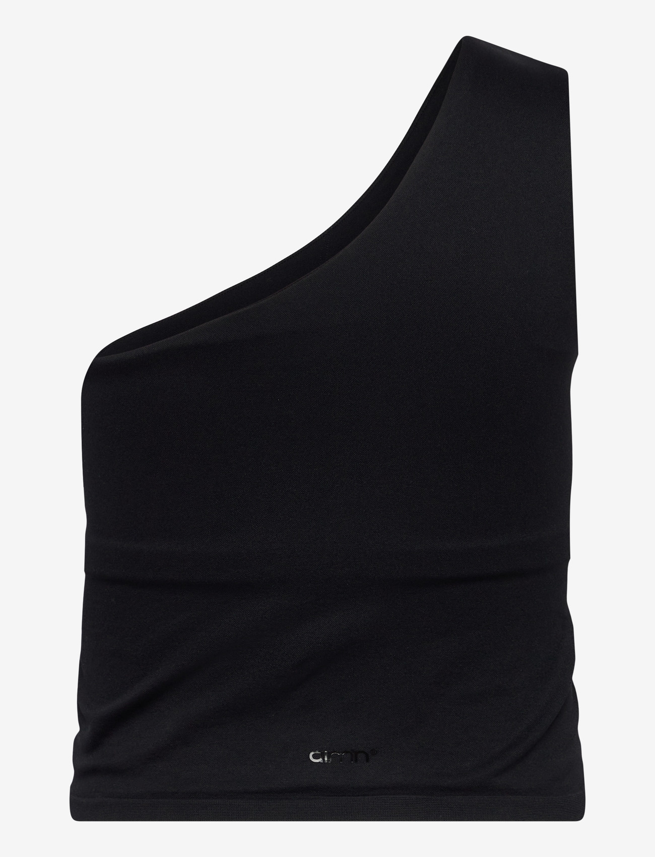 aim´n - Shape Seamless One Shoulder Bralette - crop tops - black - 2