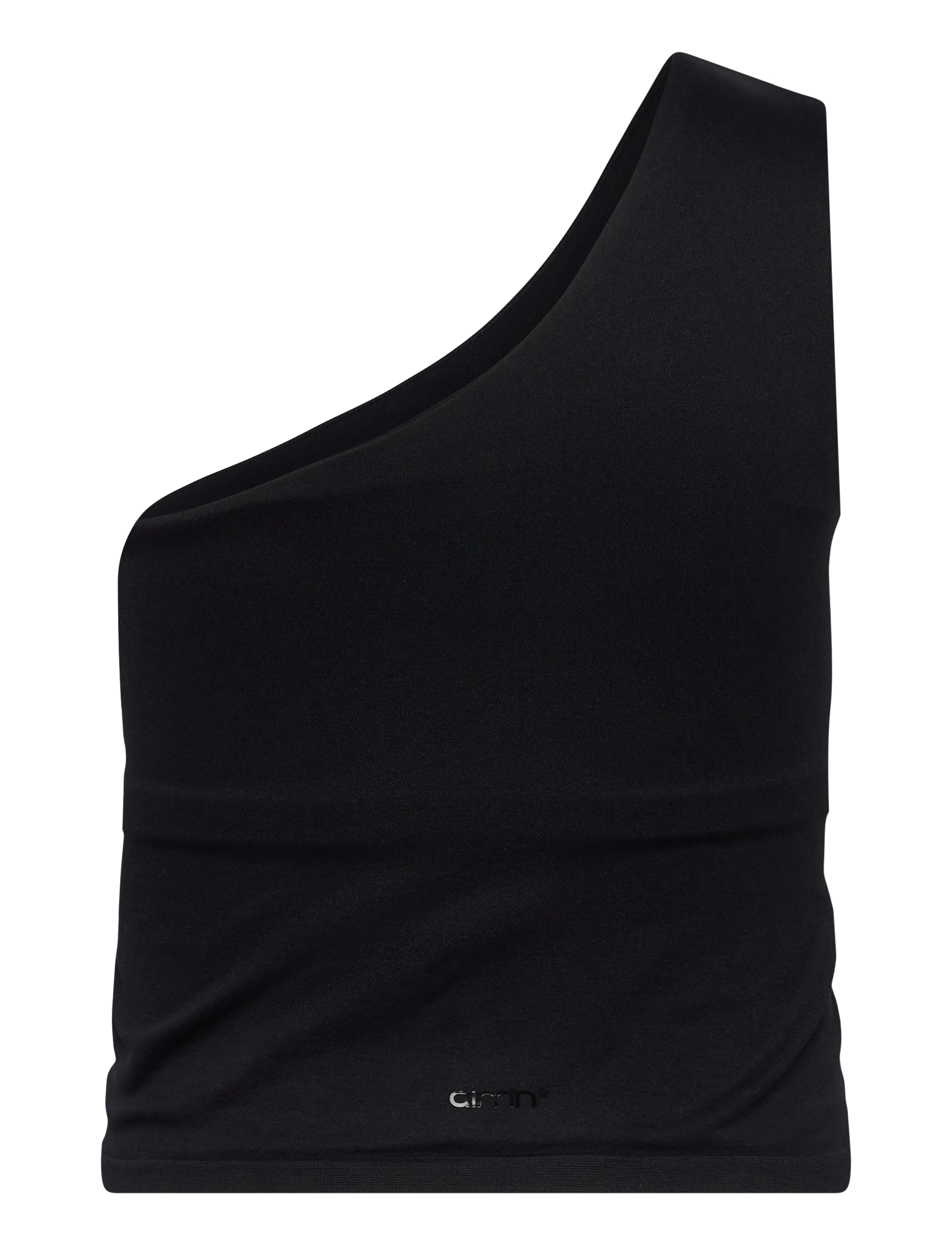 aim´n - Shape Seamless One Shoulder Bralette - linnen - black - 2