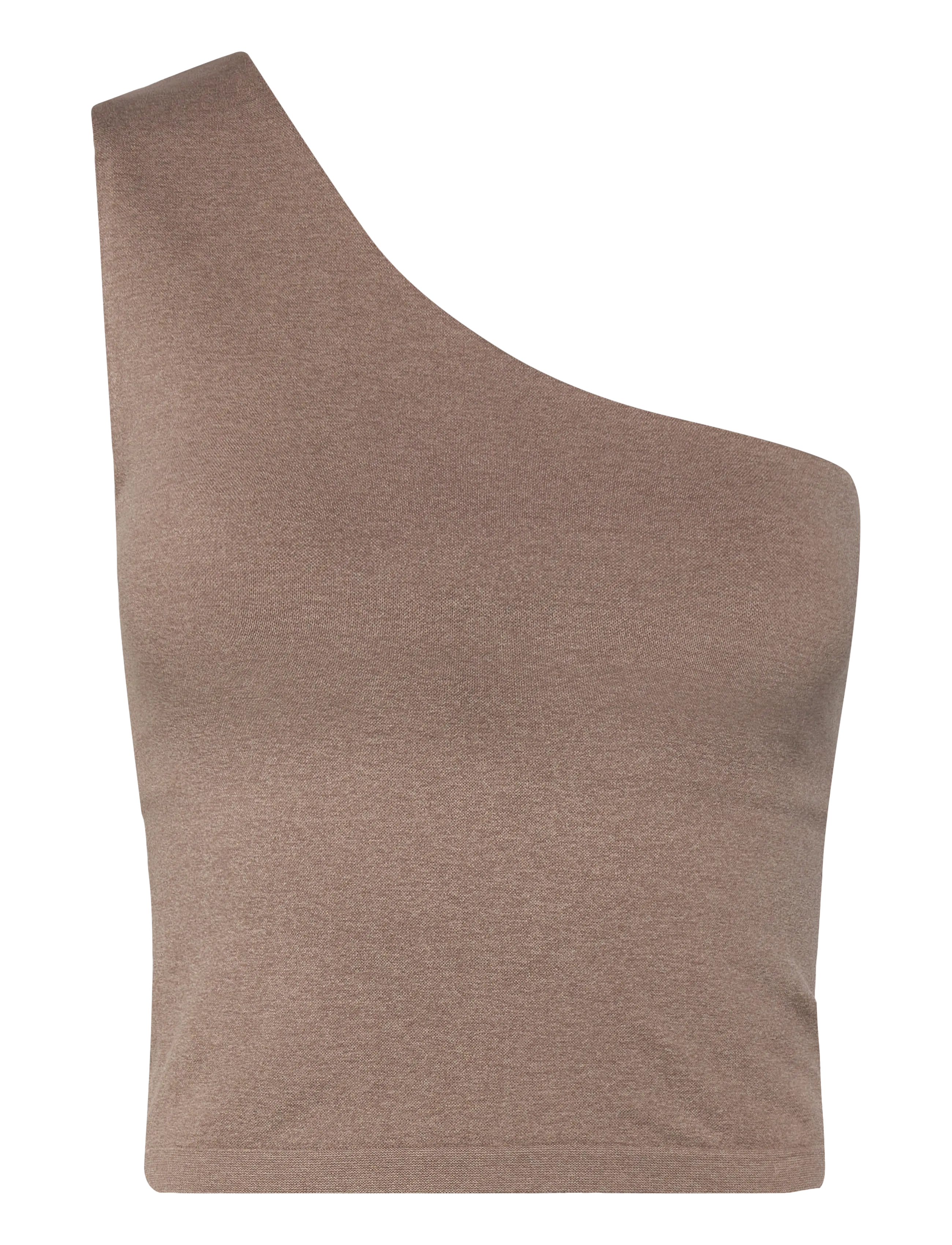 Shape Seamless One Shoulder Bralette - ESPRESSO MELANGE