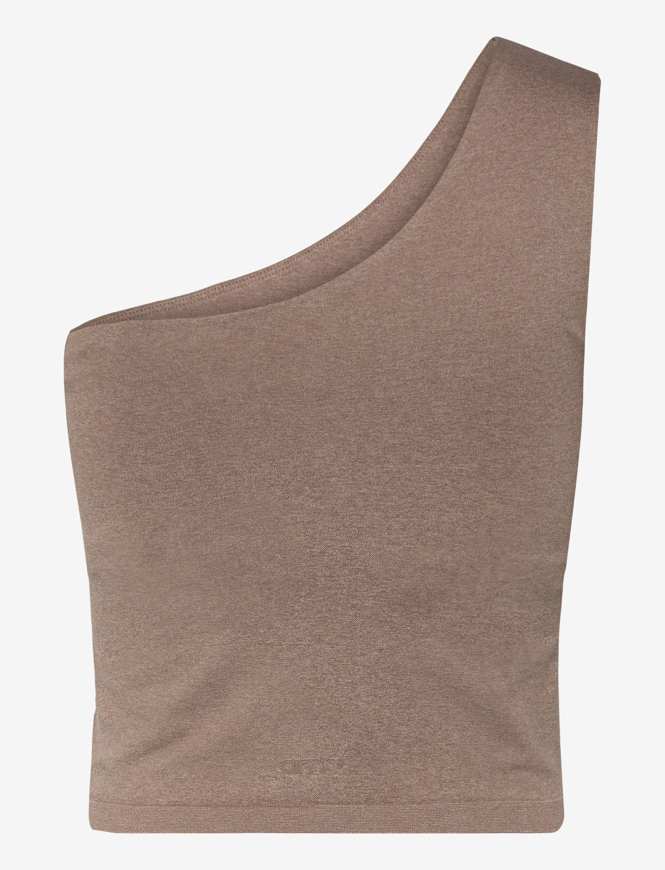 aim´n - Shape Seamless One Shoulder Bralette - tanktops - espresso melange - 2