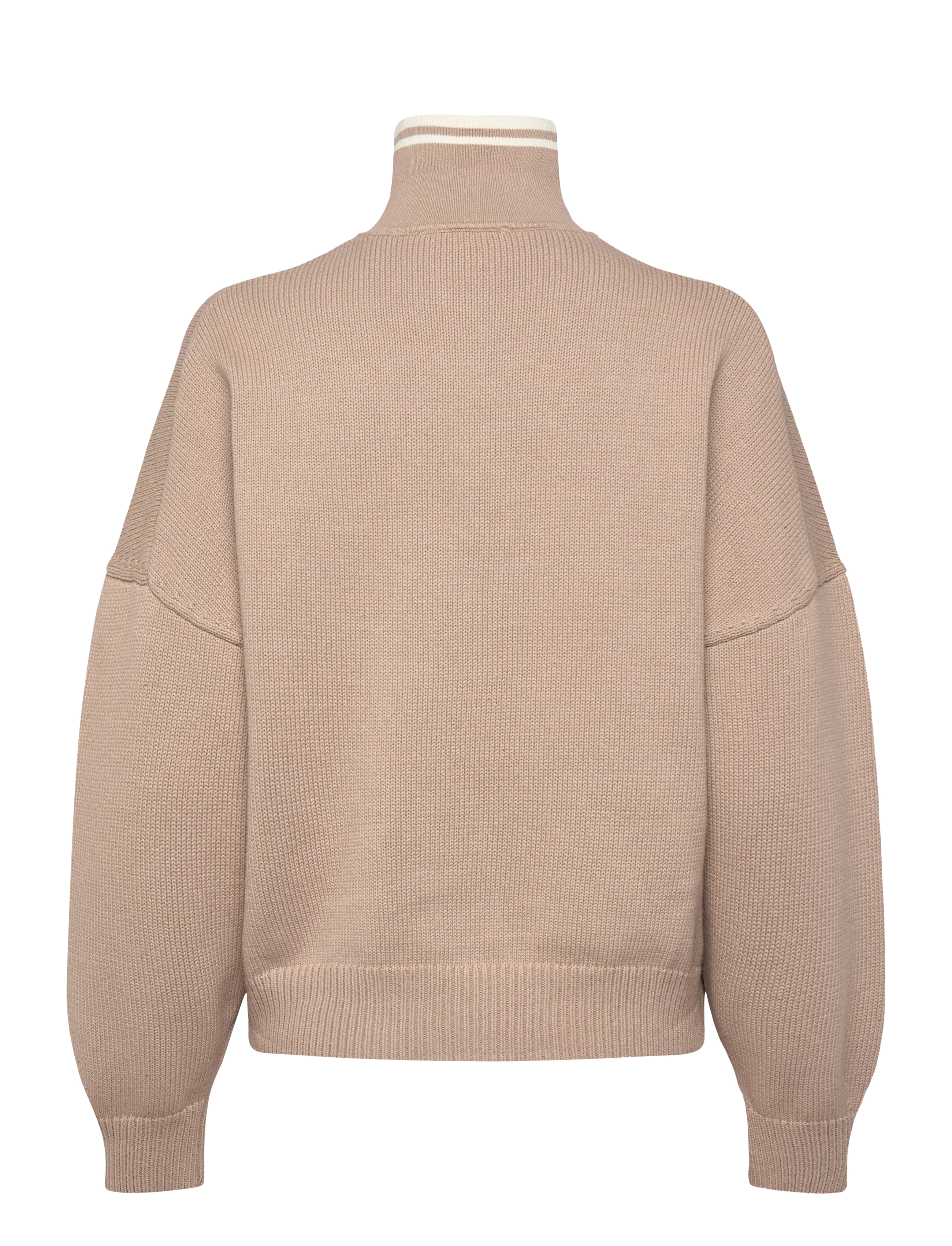 aim´n - Cotton Knit Half Zip - dzianinowe - dark clay - 2