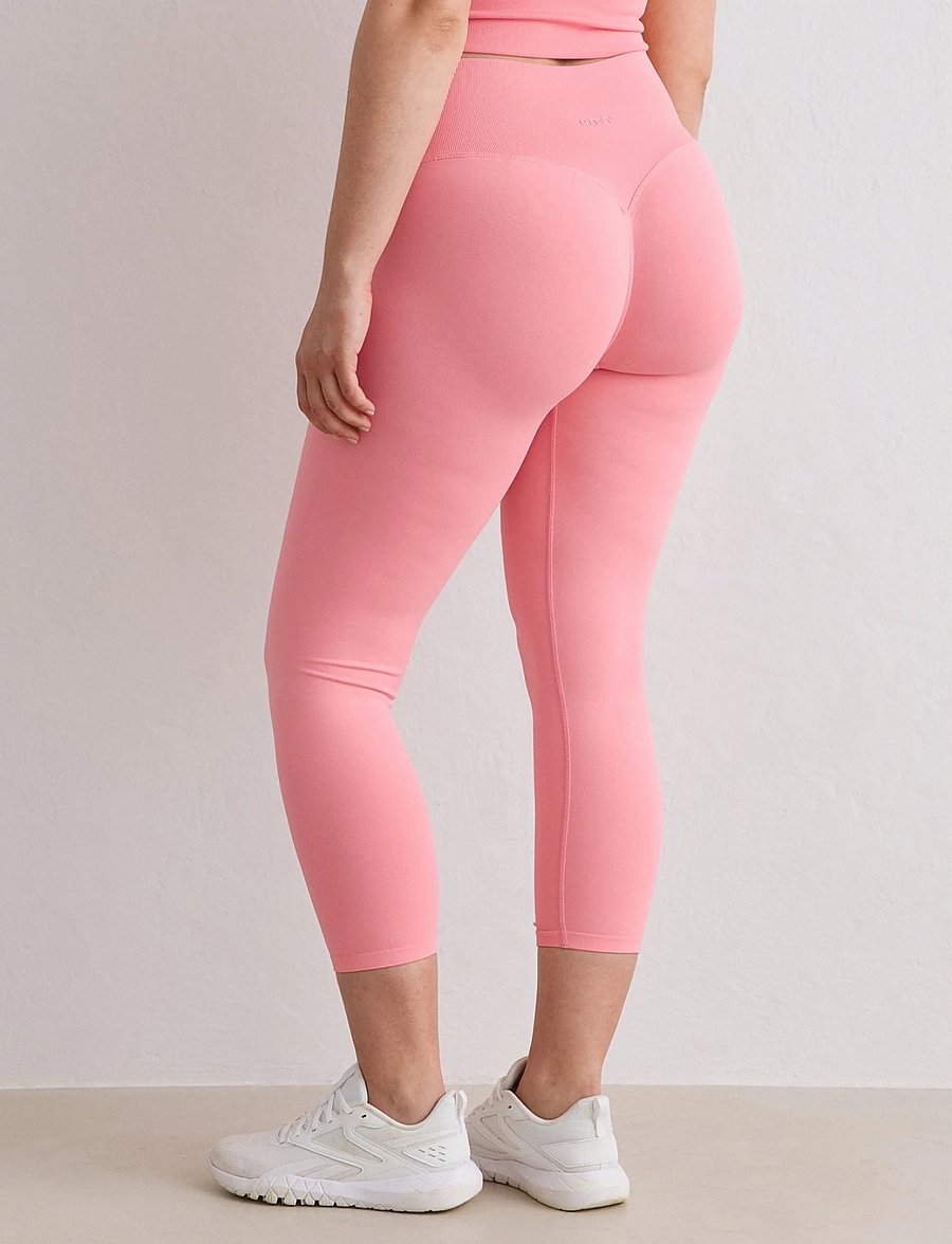aim´n - Shape Seamless 7/8 Tights - saumlausar sokkabuxur - blush - 3