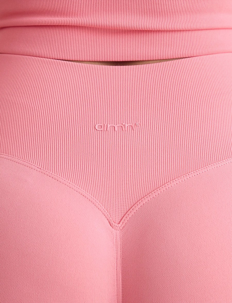 aim´n - Shape Seamless 7/8 Tights - saumlausar sokkabuxur - blush - 4