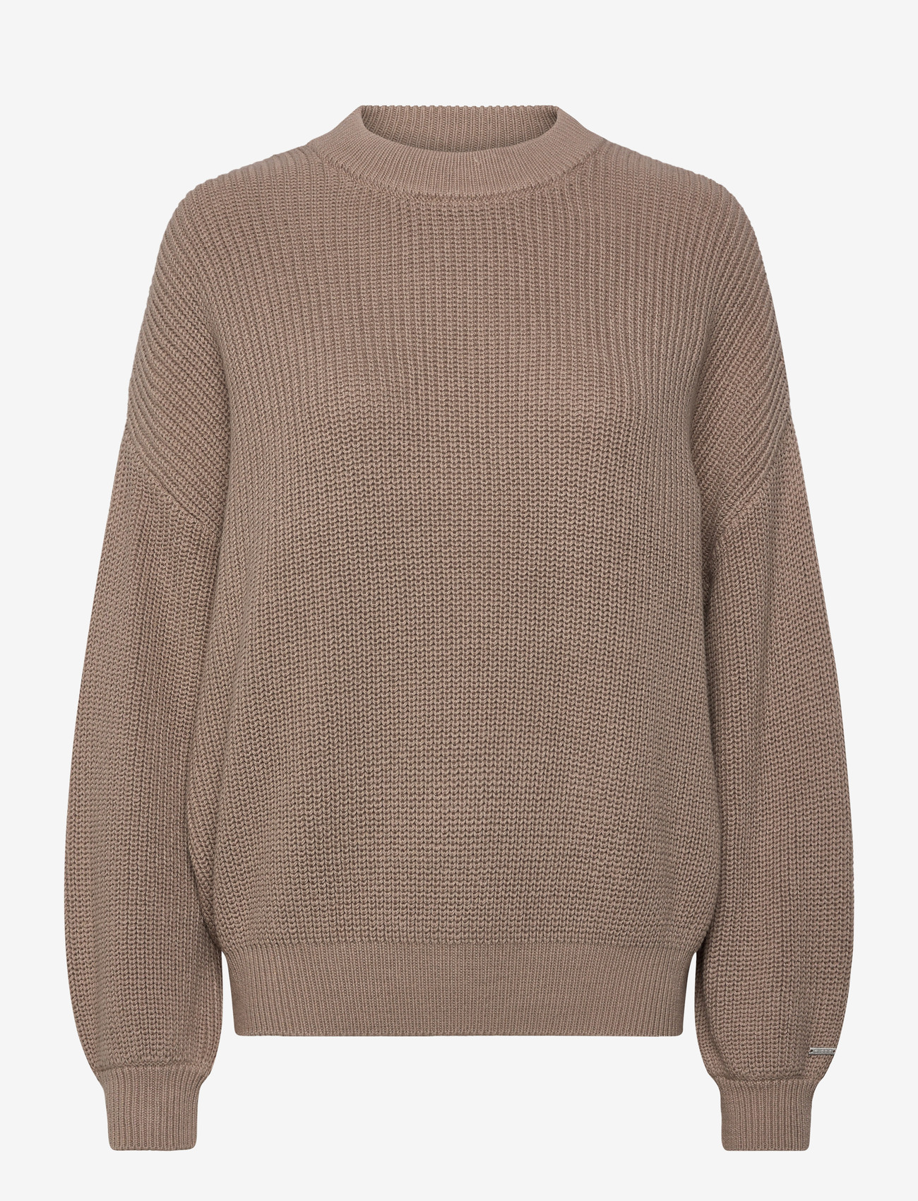aim´n - Knitted Sweatshirt - oberteile - dark clay - 1