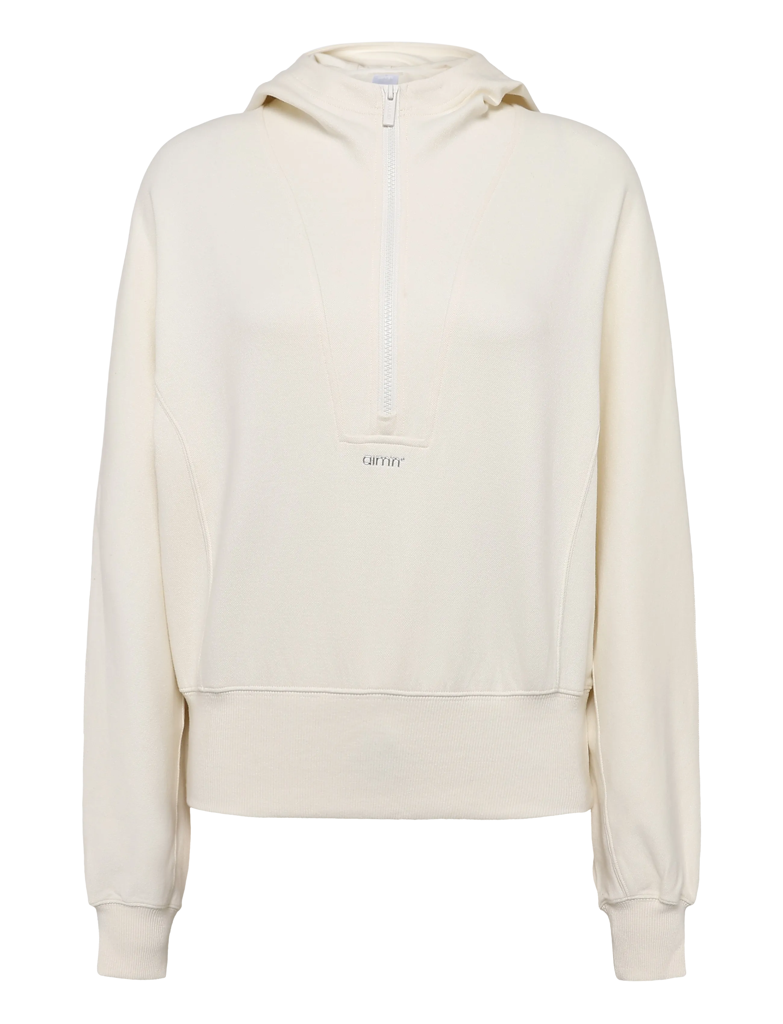 aim´n Sportif Half Zip Hood - Sweatshirts - CREAM / cream