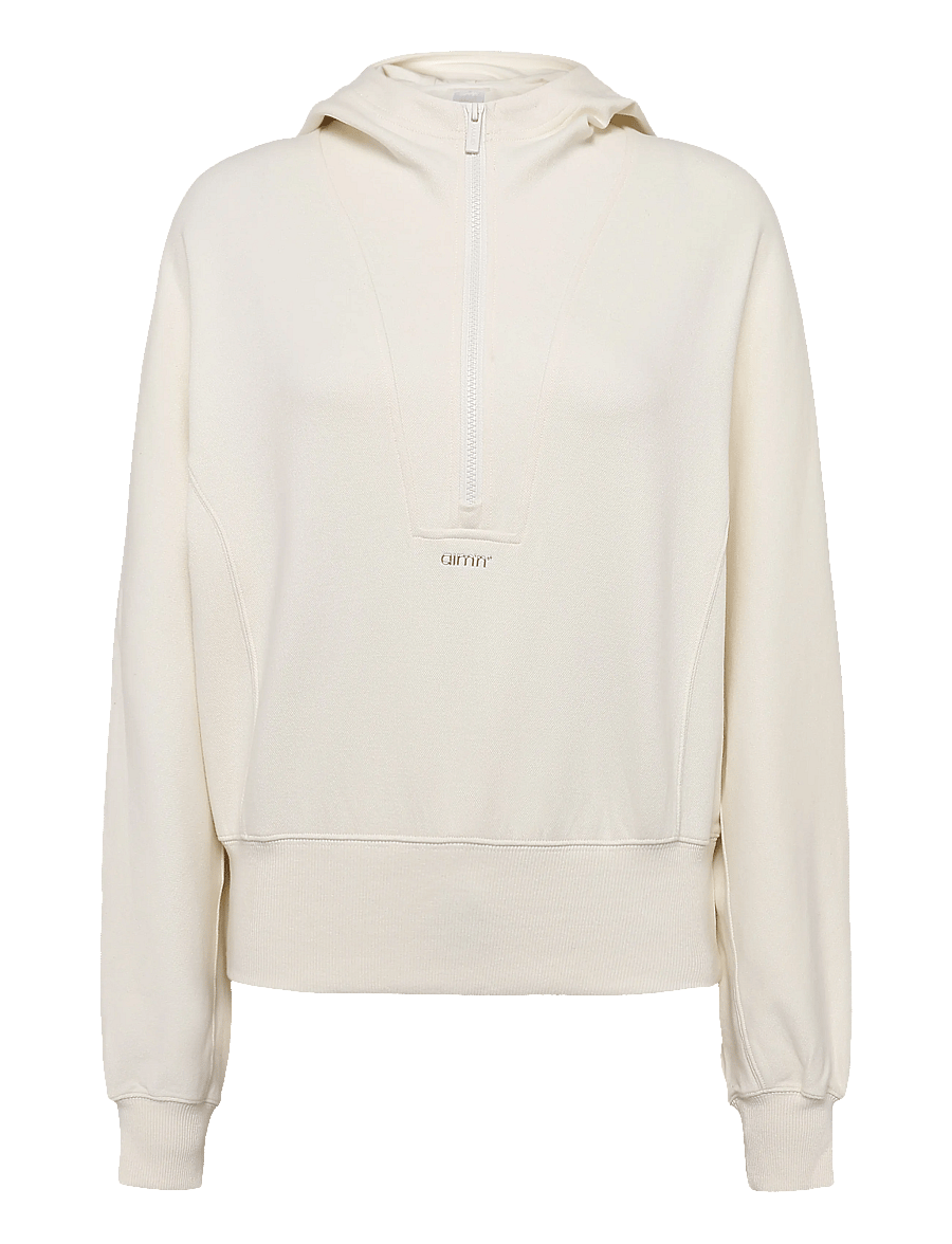 aim´n - Sportif Half Zip Hood - cream - 0