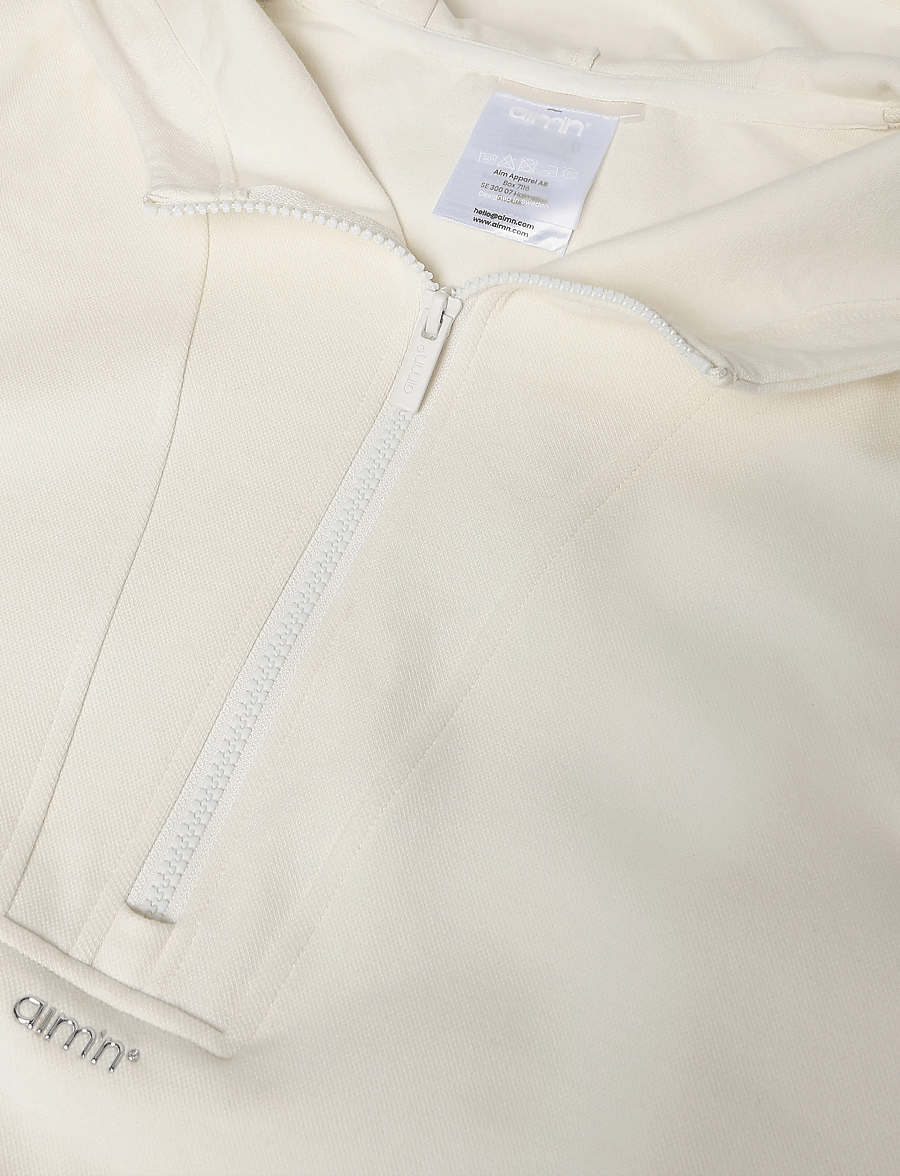 aim´n - Sportif Half Zip Hood - cream - 2