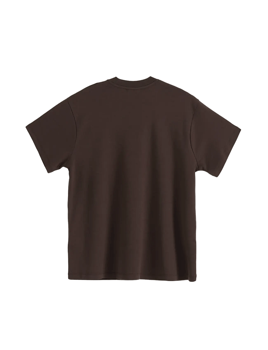 aim´n - Varsity Boyfriend T-shirt - t-shirts - chocolate - 1