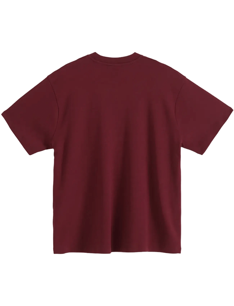 aim´n - Varsity Boyfriend T-shirt - t-shirts - merlot - 1