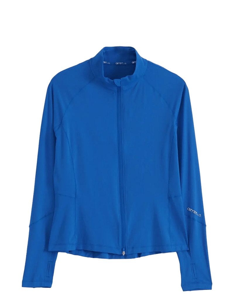 aim´n - Running Zip Long Sleeve - overdele - azure - 1