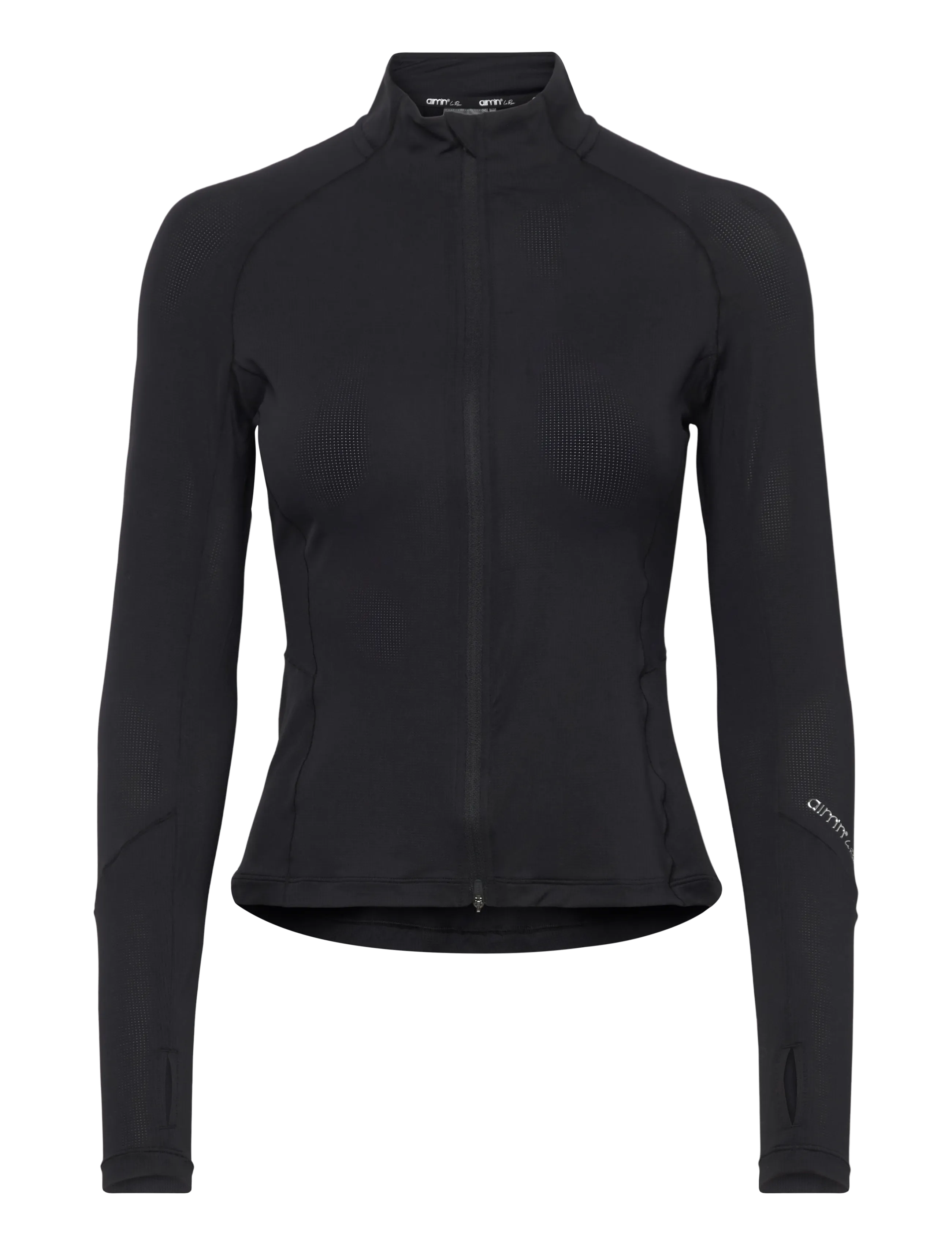 aim´n Running Zip Long Sleeve - Fleece & Midlayer - BLACK / black