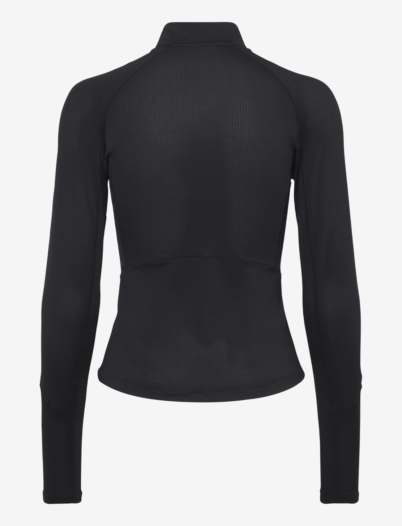 aim´n - Running Zip Long Sleeve - alussärgid - black - 1